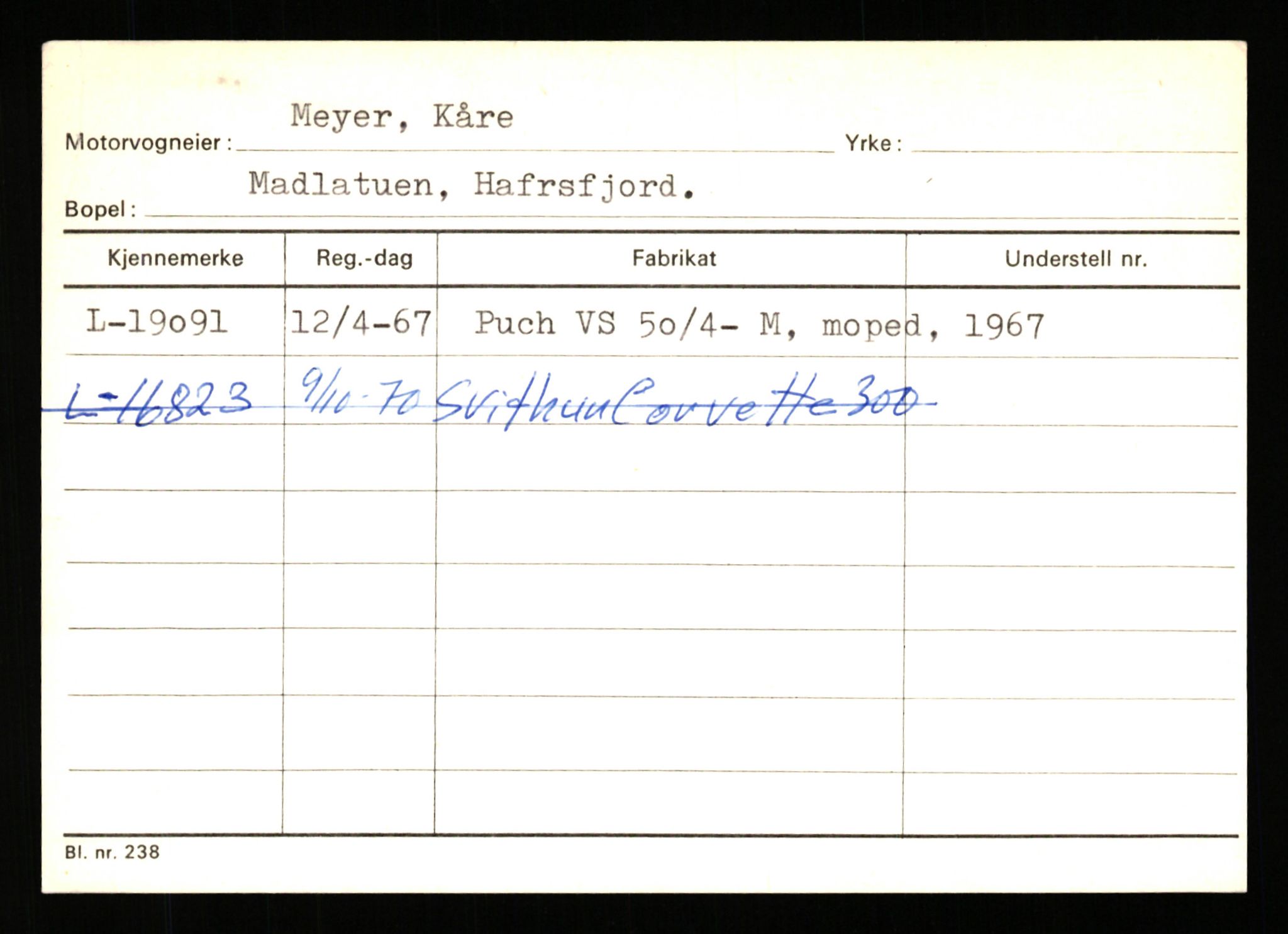 Stavanger trafikkstasjon, SAST/A-101942/0/H/L0025: Meling - Mygland, 1930-1971, s. 541