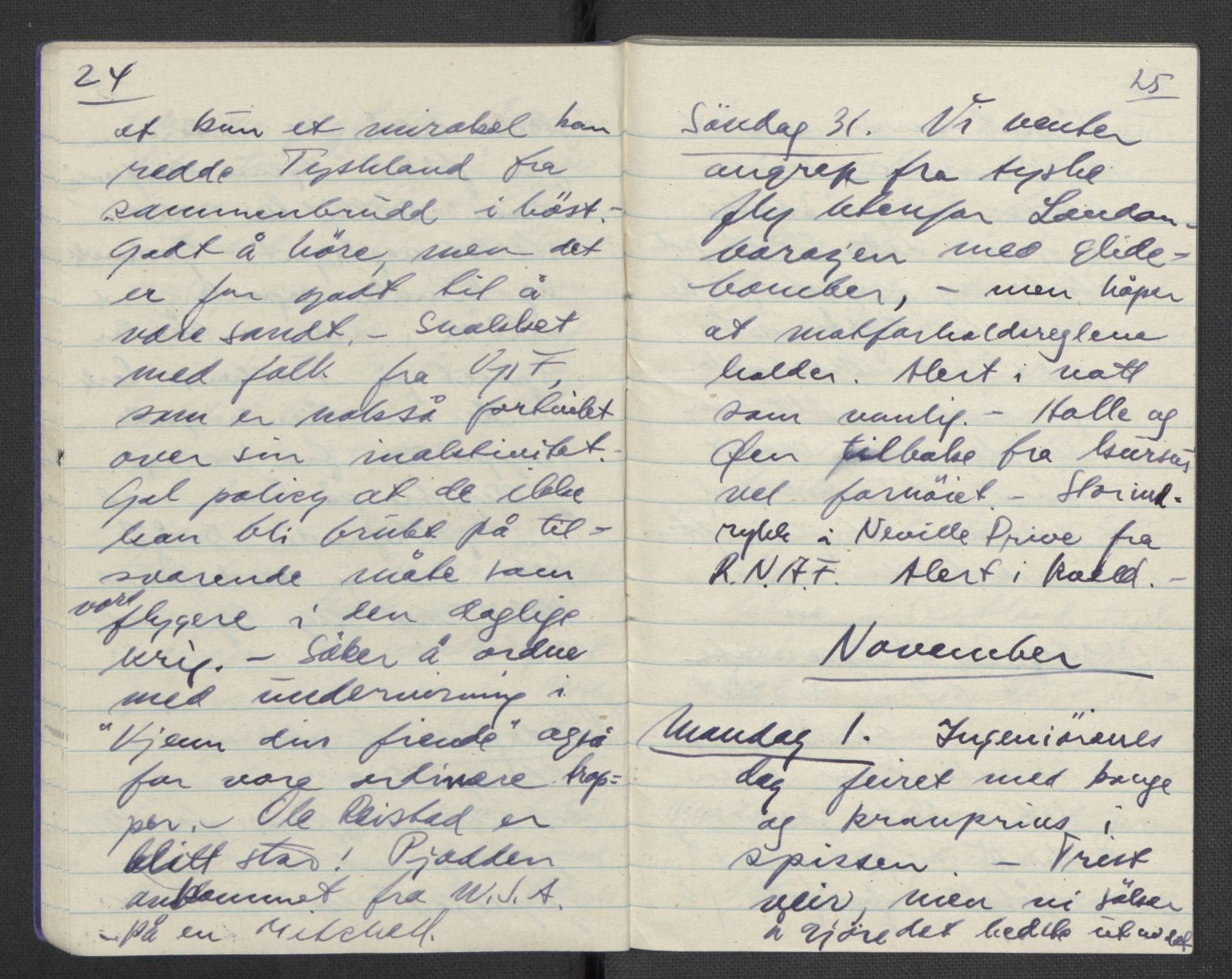 Tronstad, Leif, AV/RA-PA-0354/F/L0001: Dagbøker, 1941-1945, s. 572