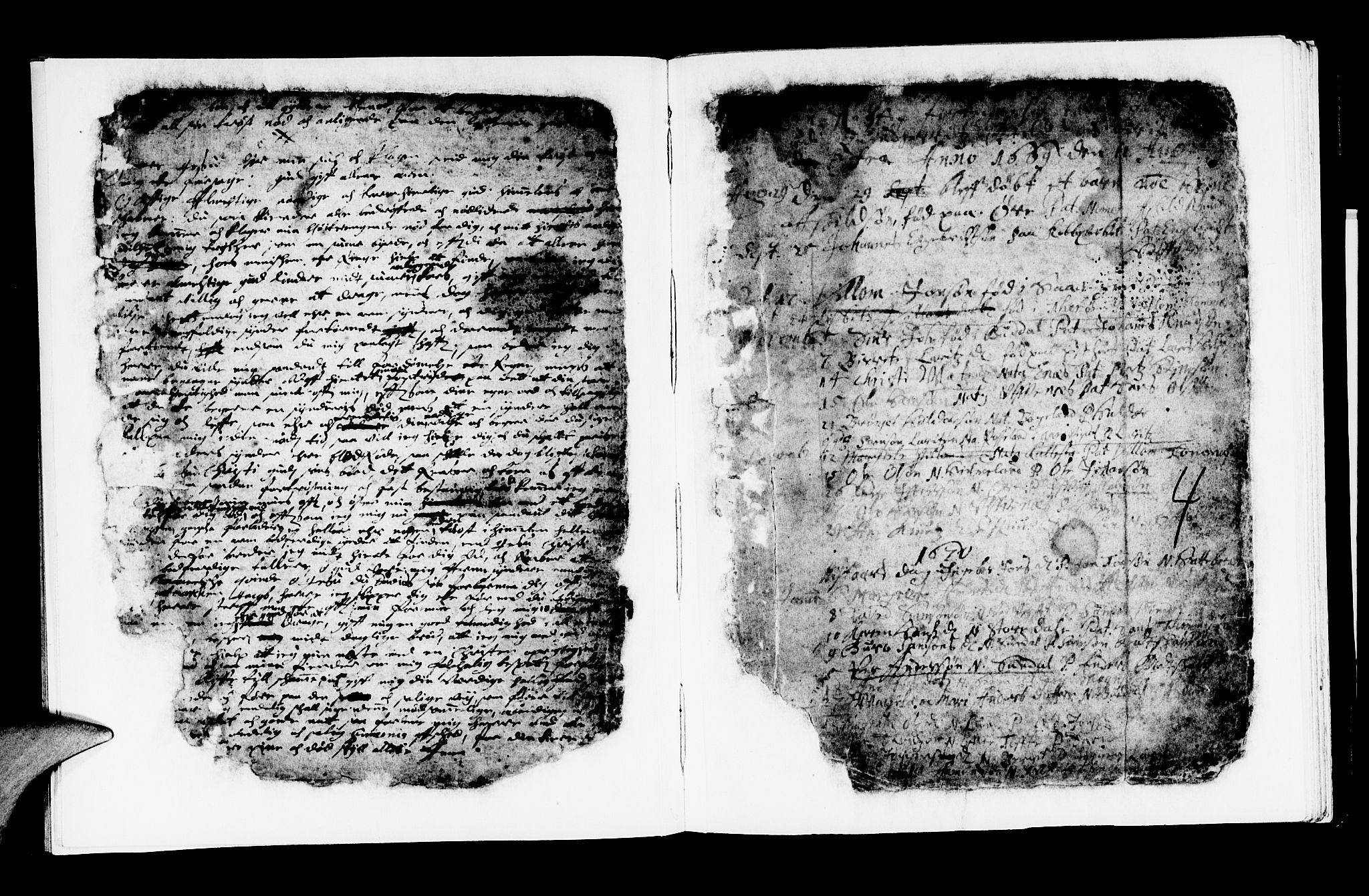 Kvinnherad sokneprestembete, AV/SAB-A-76401/H/Haa: Ministerialbok nr. A 1, 1669-1709, s. 4