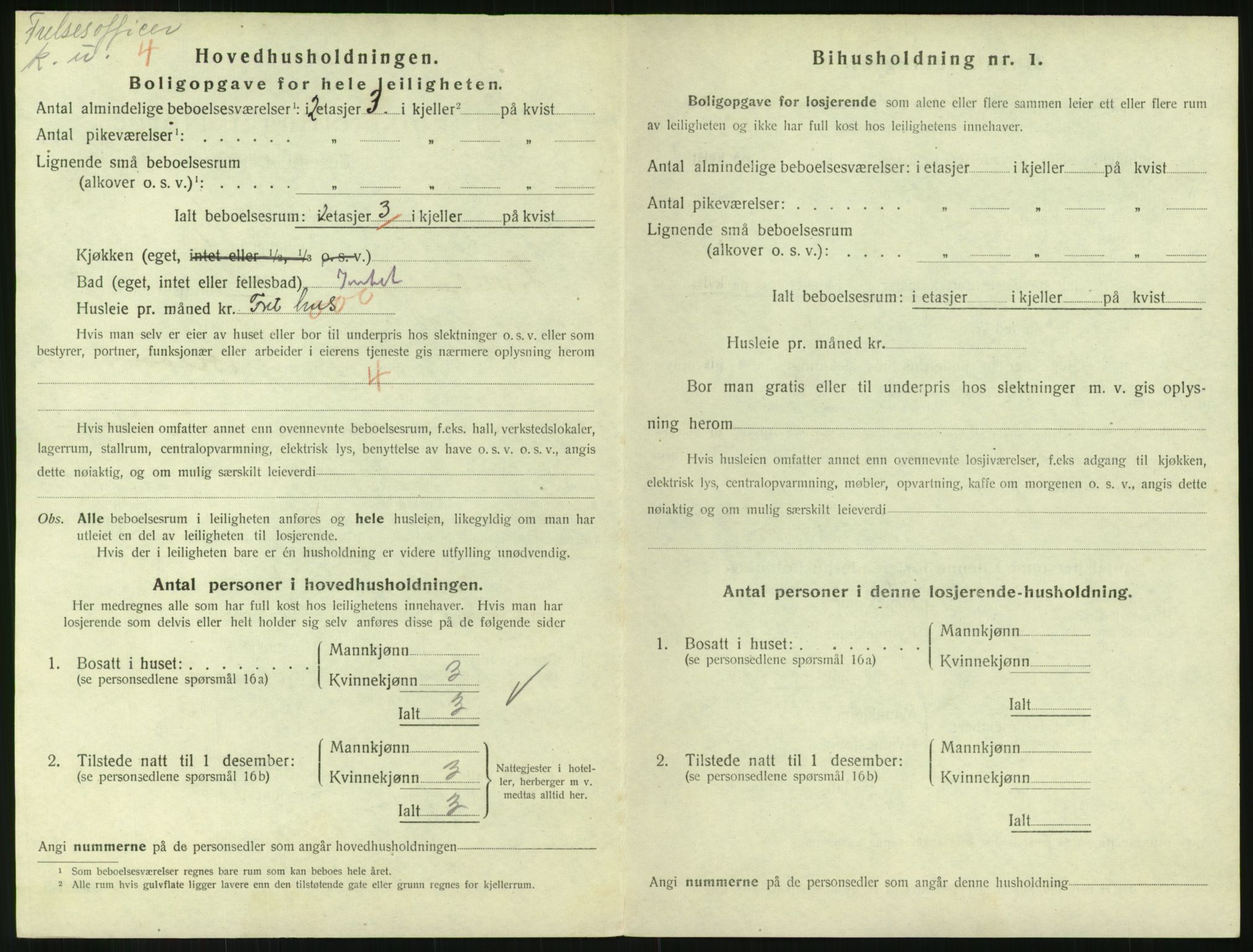 SAH, Folketelling 1920 for 0501 Lillehammer kjøpstad, 1920, s. 2207