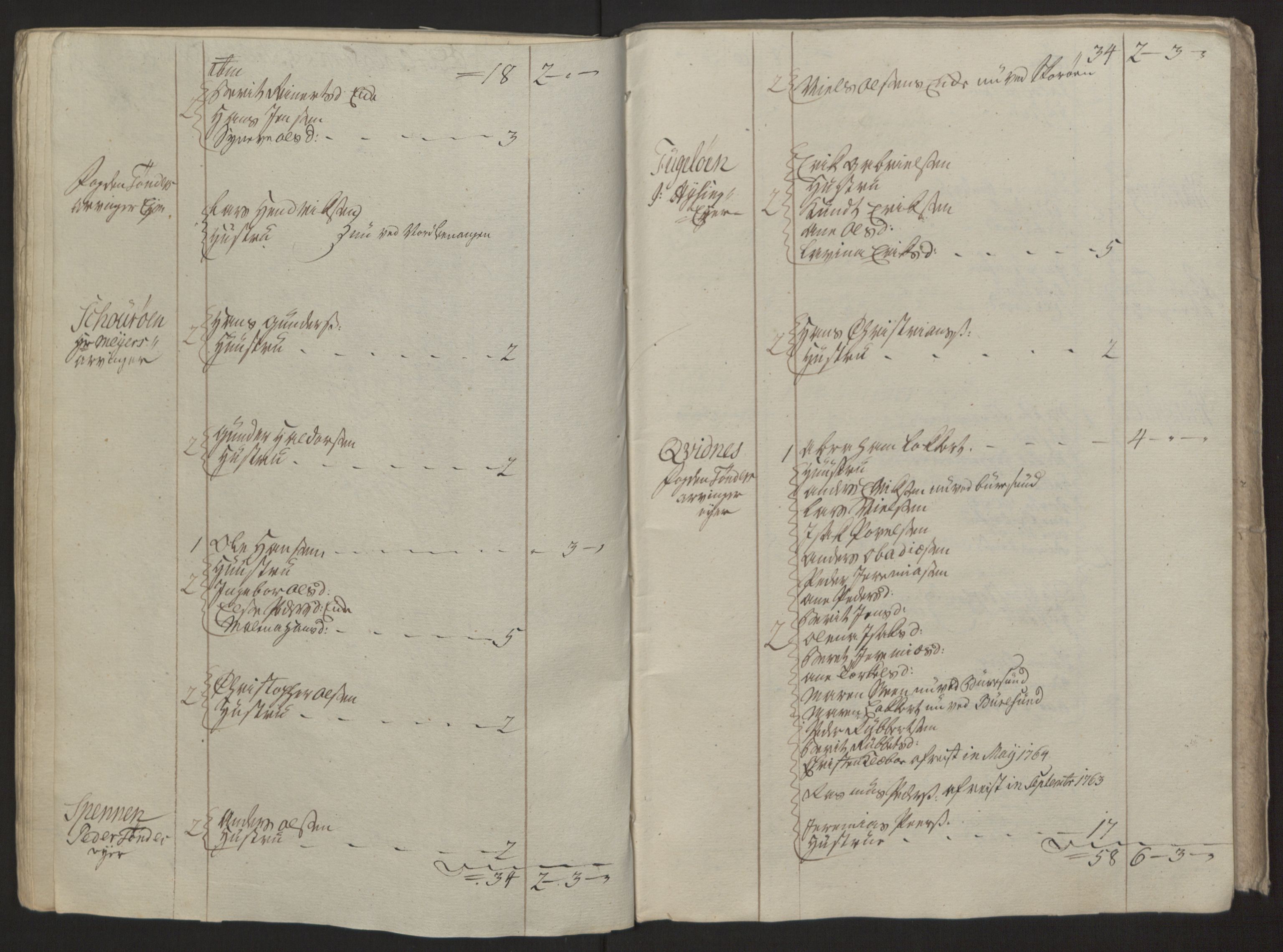 Rentekammeret inntil 1814, Reviderte regnskaper, Fogderegnskap, AV/RA-EA-4092/R68/L4845: Ekstraskatten Senja og Troms, 1762-1765, s. 395