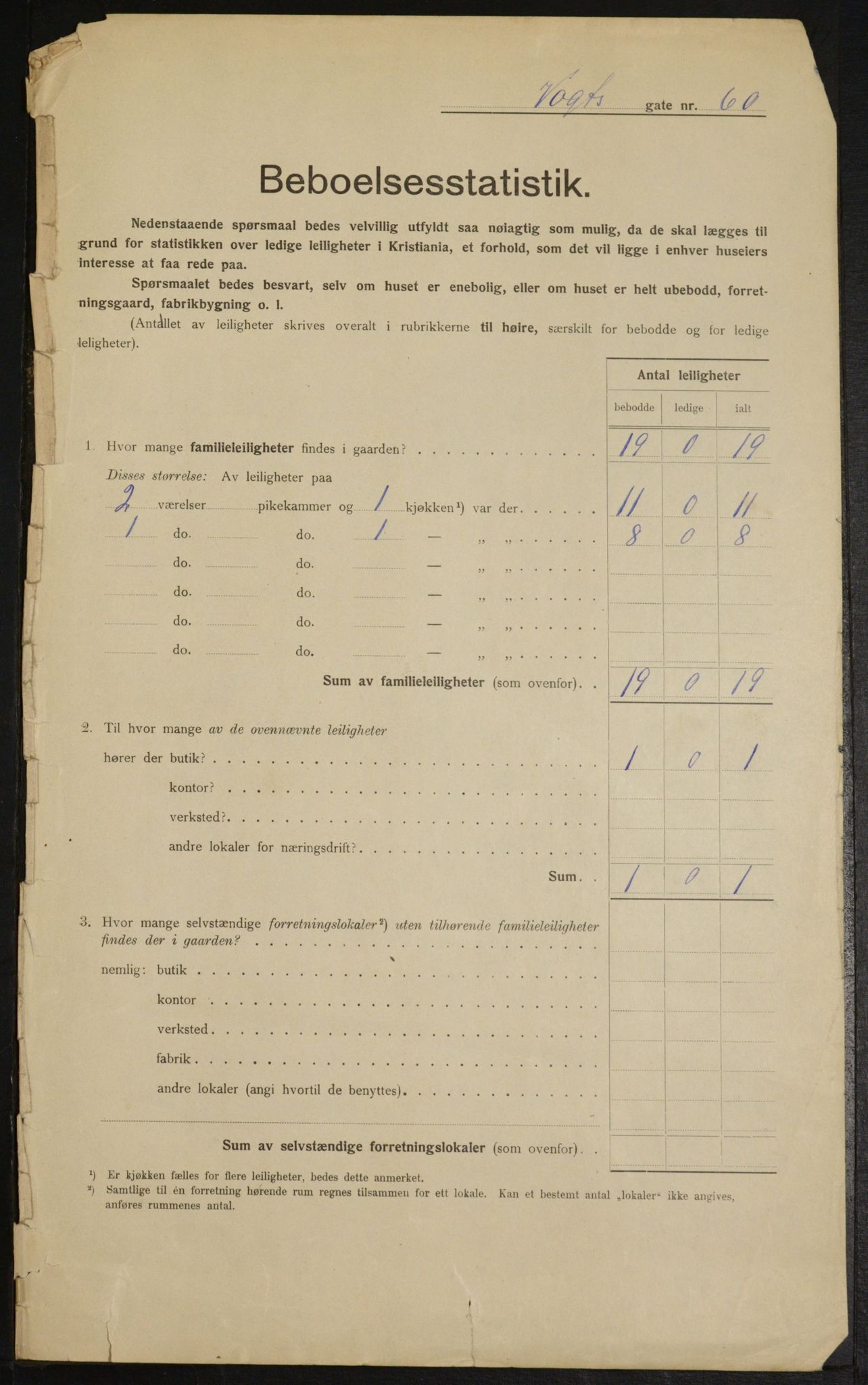 OBA, Kommunal folketelling 1.2.1915 for Kristiania, 1915, s. 125971