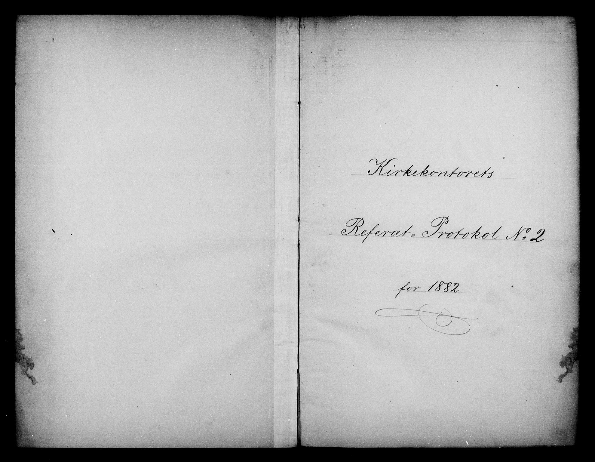 Kirke- og undervisningsdepartementet, Kontoret  for kirke og geistlighet A, AV/RA-S-1007/A/Aa/L0215: Referatprotokoll bd. 2. Ref.nr. 104-224, 1882