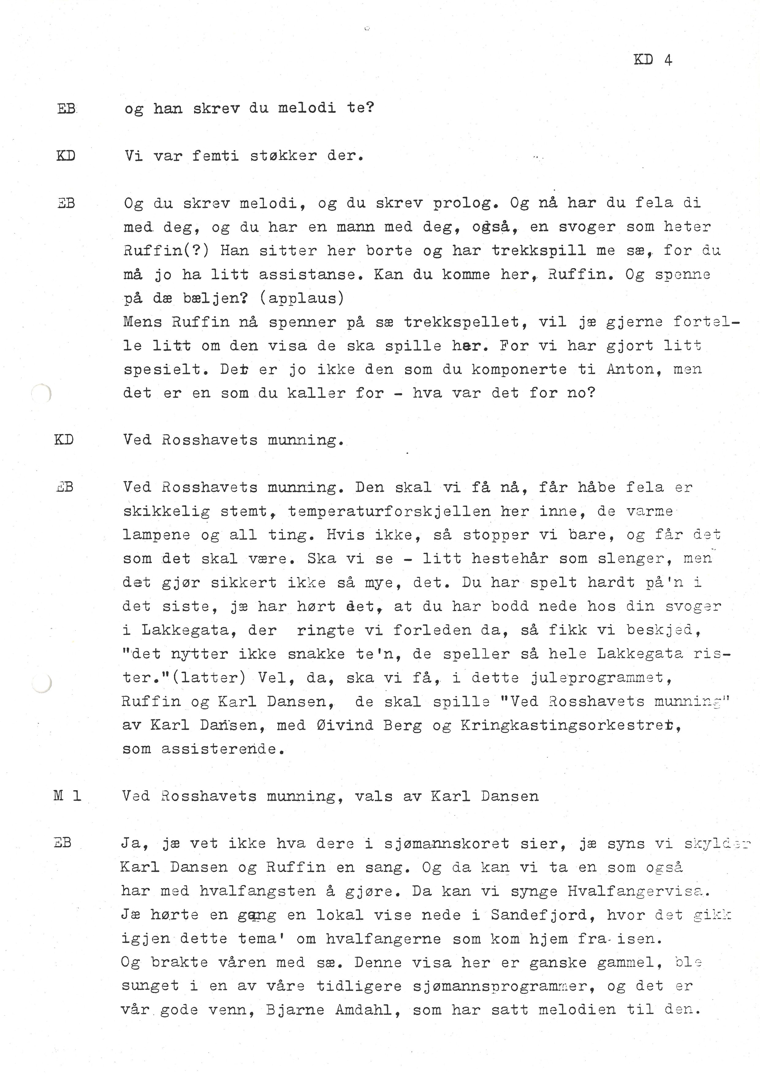 Sa 16 - Folkemusikk fra Vestfold, Gjerdesamlingen, VEMU/A-1868/I/L0001: Informantregister med intervjunedtegnelser, 1979-1986