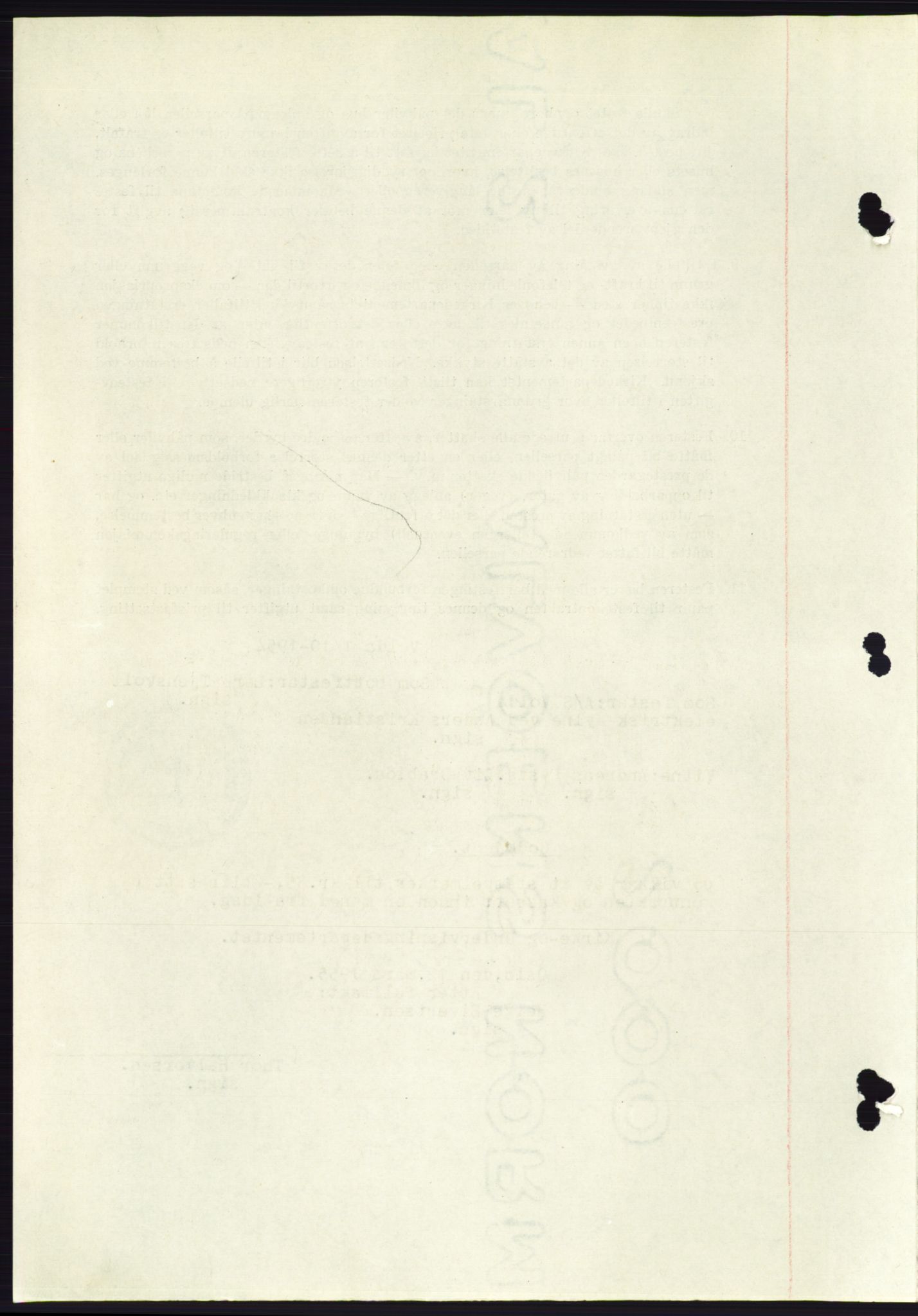 Søre Sunnmøre sorenskriveri, AV/SAT-A-4122/1/2/2C/L0100: Pantebok nr. 26A, 1954-1955, Dagboknr: 734/1955