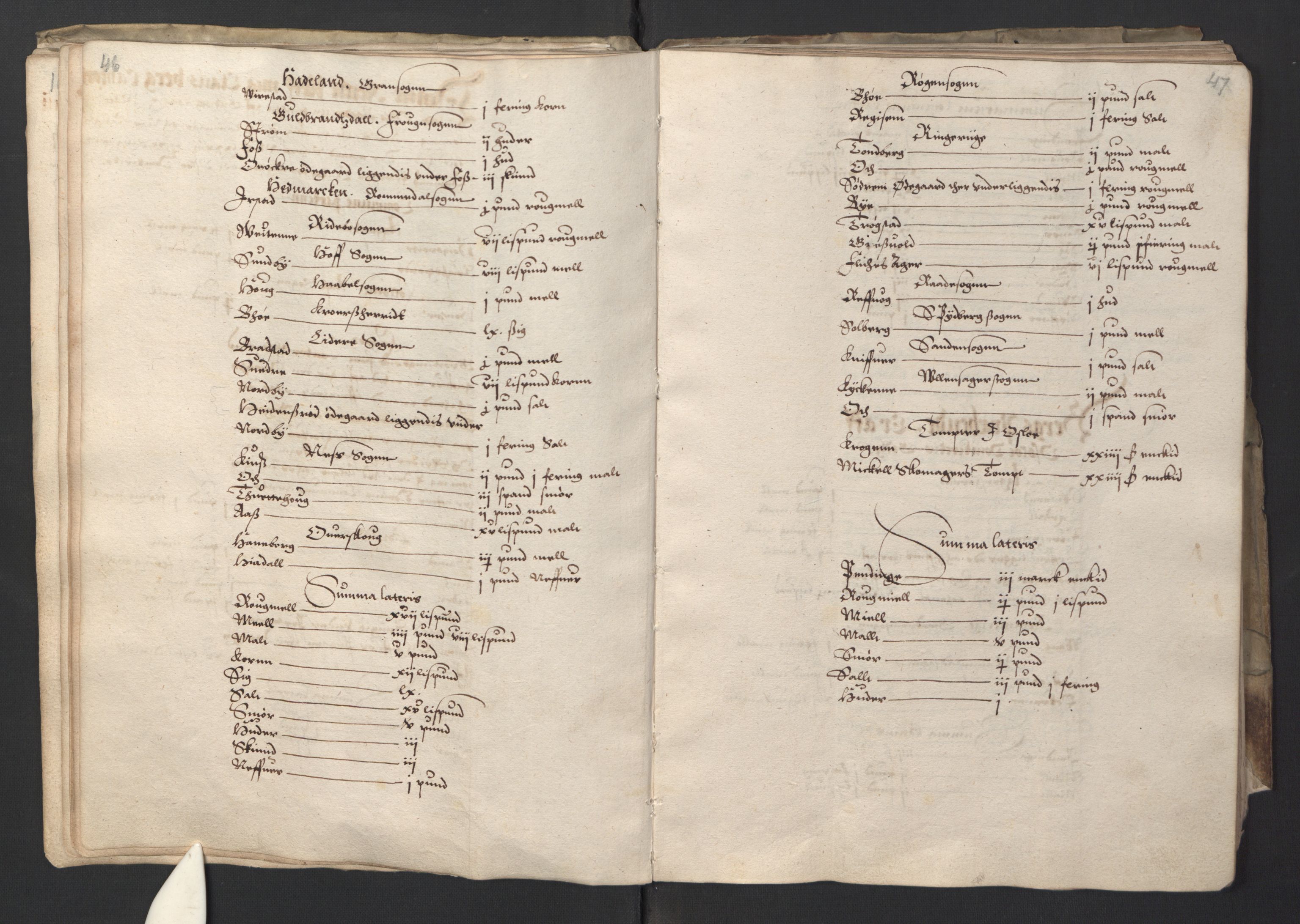 Stattholderembetet 1572-1771, AV/RA-EA-2870/Ek/L0001/0001: Jordebøker før 1624 og til utligning av garnisonsskatt 1624-1626: / Jordebok for Oslo kapitel, 1595, s. 29