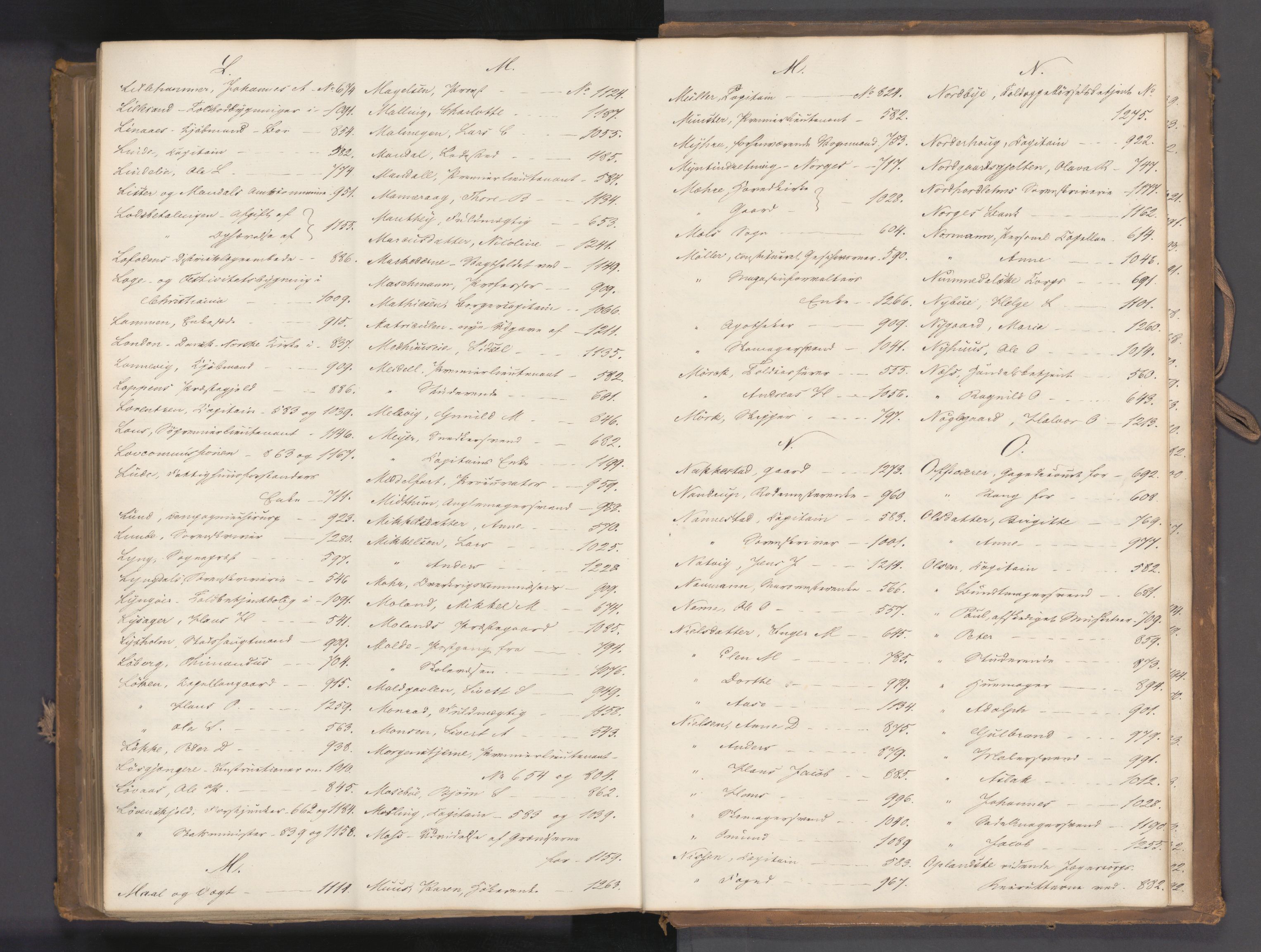 Statsrådssekretariatet, RA/S-1001/A/Ab/L0047: Kgl. res. nr. 541-1301, 2. halvår, 1838