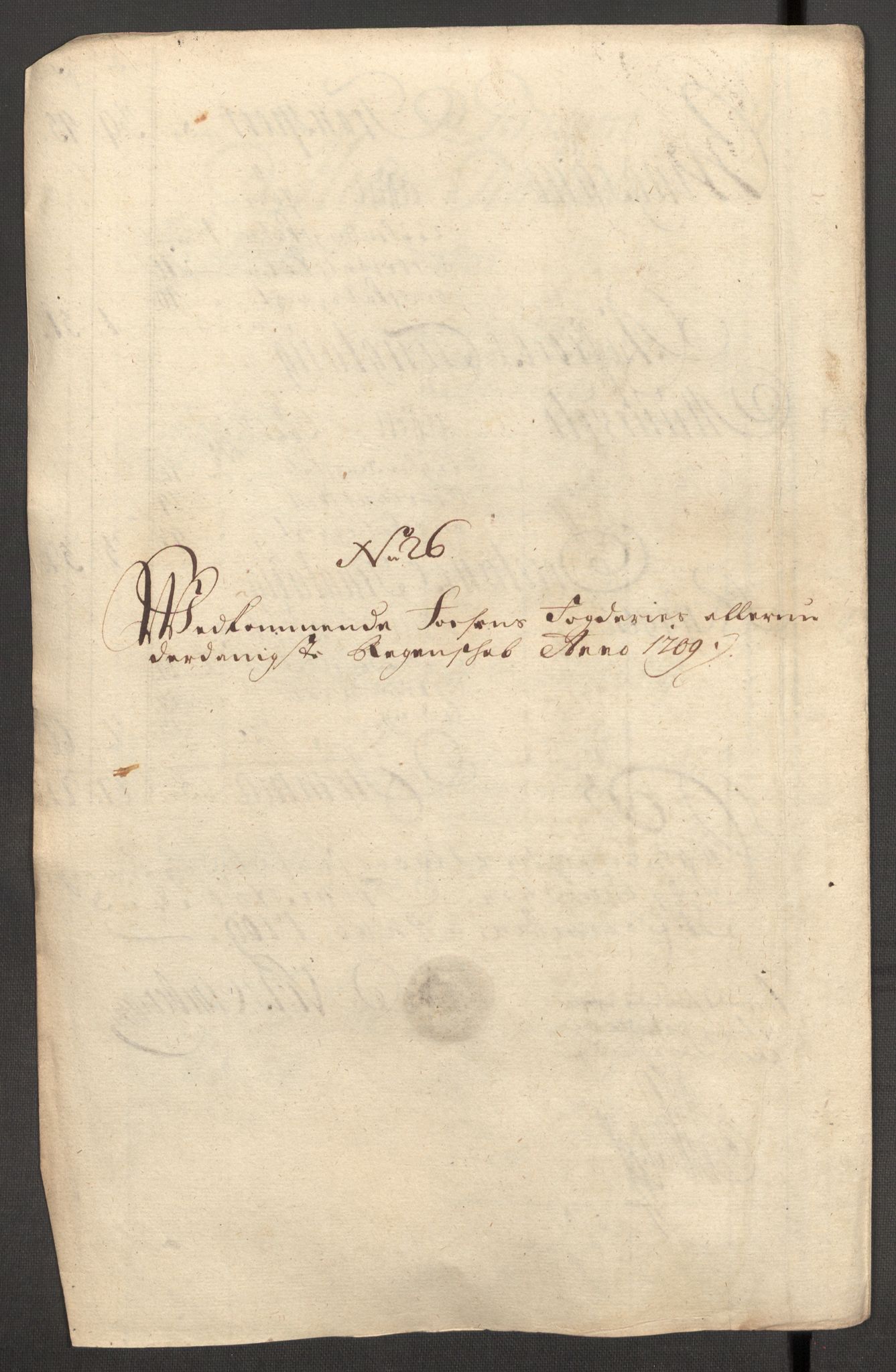 Rentekammeret inntil 1814, Reviderte regnskaper, Fogderegnskap, RA/EA-4092/R57/L3858: Fogderegnskap Fosen, 1708-1709, s. 365