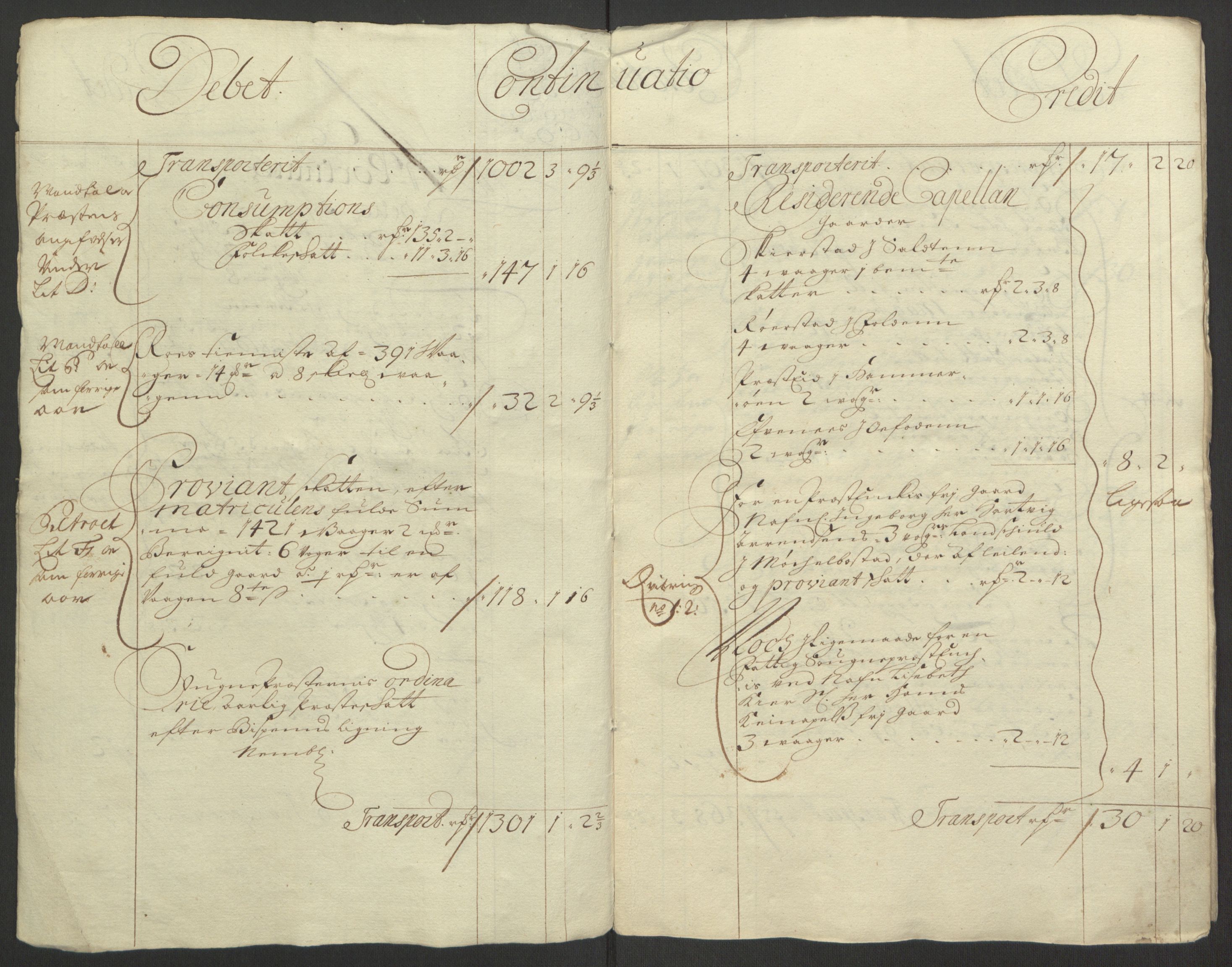 Rentekammeret inntil 1814, Reviderte regnskaper, Fogderegnskap, RA/EA-4092/R66/L4578: Fogderegnskap Salten, 1694-1696, s. 103