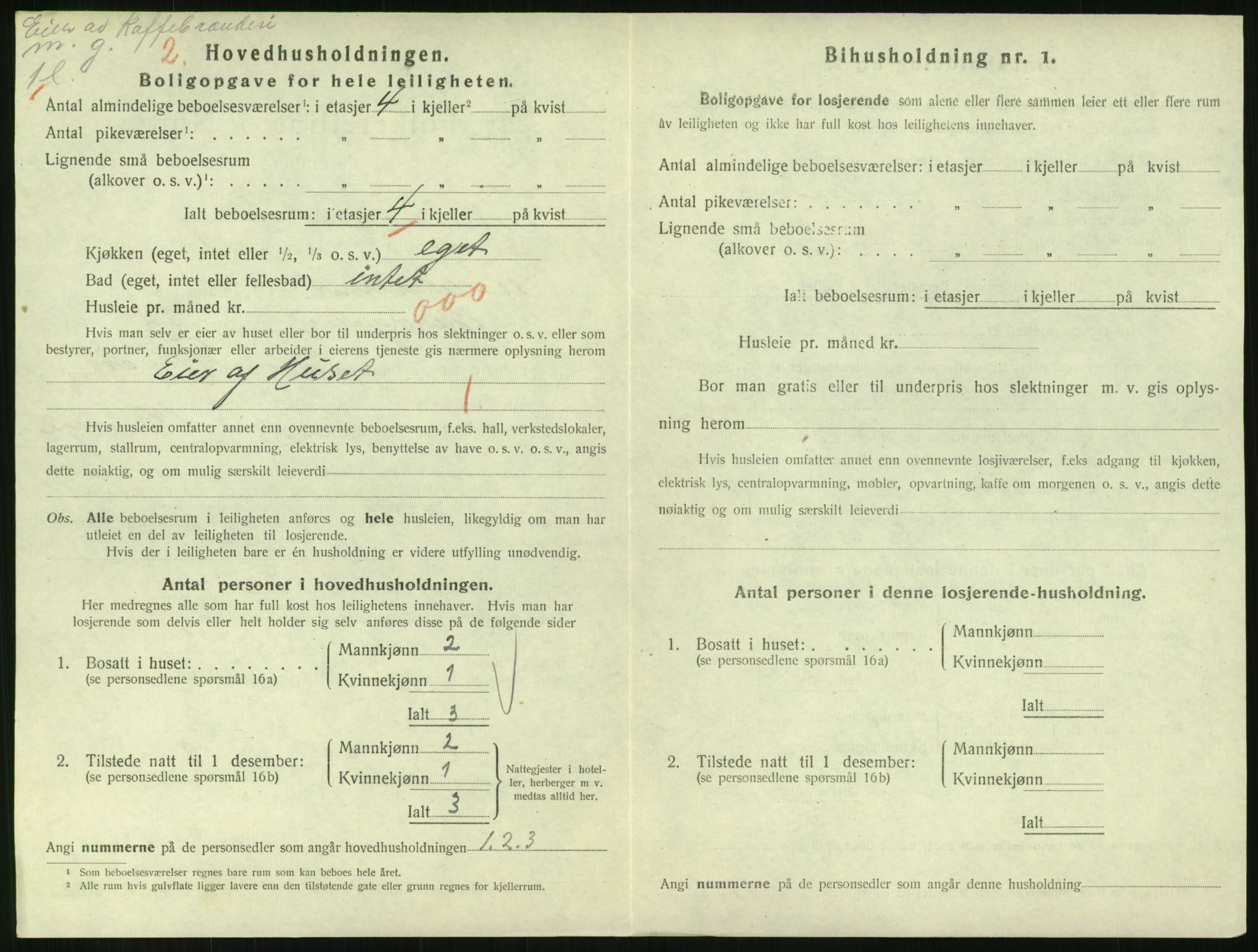 SAH, Folketelling 1920 for 0501 Lillehammer kjøpstad, 1920, s. 1991