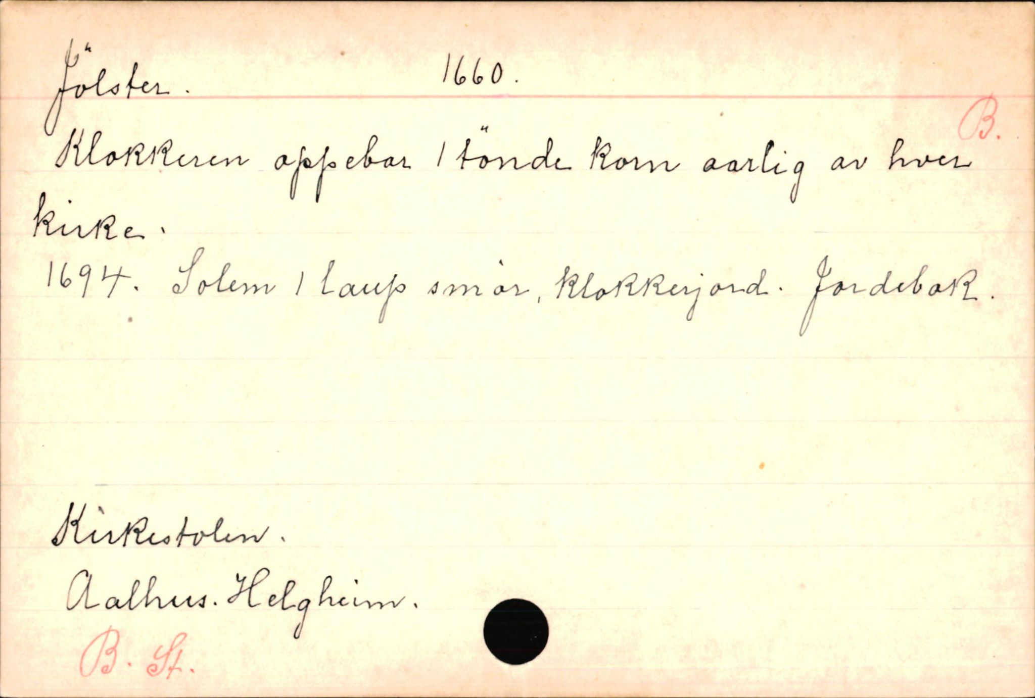 Haugen, Johannes - lærer, AV/SAB-SAB/PA-0036/01/L0001: Om klokkere og lærere, 1521-1904, s. 6796