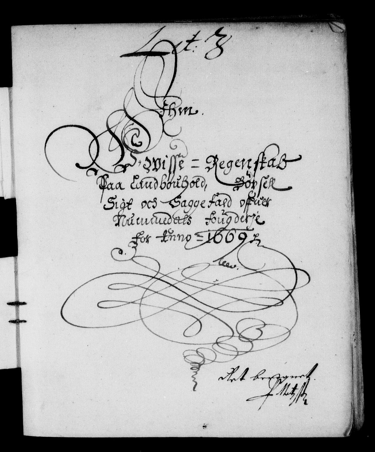 Rentekammeret inntil 1814, Reviderte regnskaper, Stiftamtstueregnskaper, Trondheim stiftamt og Nordland amt, AV/RA-EA-6044/R/Rd/L0024: Trondheim stiftamt, 1668