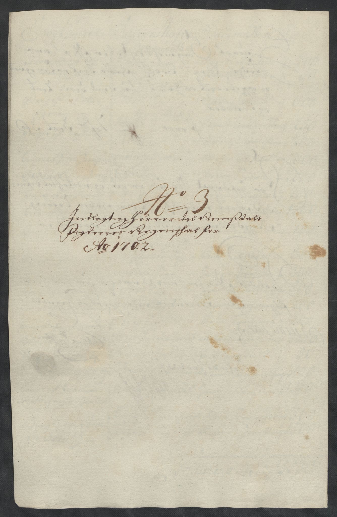 Rentekammeret inntil 1814, Reviderte regnskaper, Fogderegnskap, RA/EA-4092/R55/L3655: Fogderegnskap Romsdal, 1701-1702, s. 248