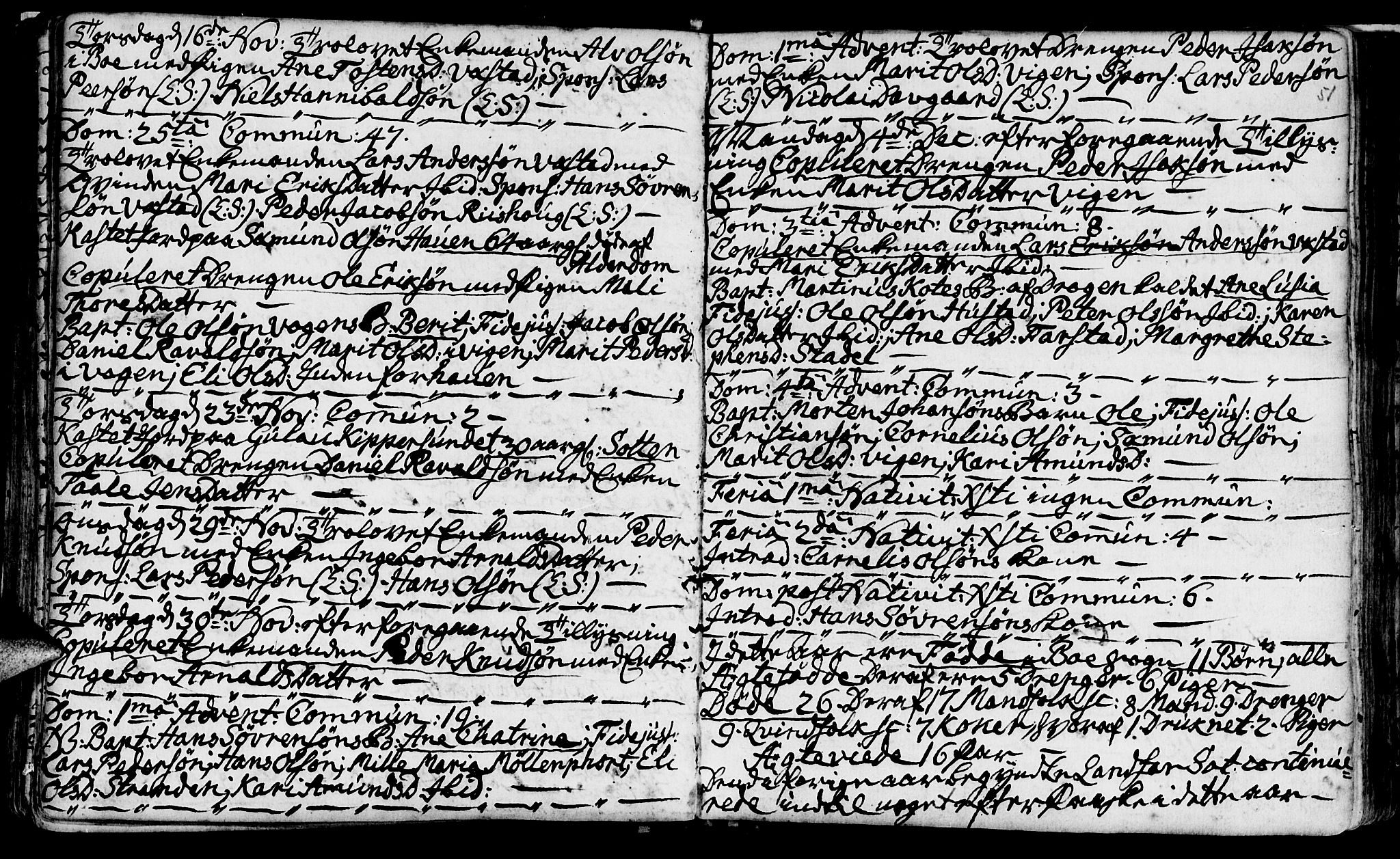 Ministerialprotokoller, klokkerbøker og fødselsregistre - Møre og Romsdal, AV/SAT-A-1454/566/L0760: Ministerialbok nr. 566A01, 1739-1766, s. 51