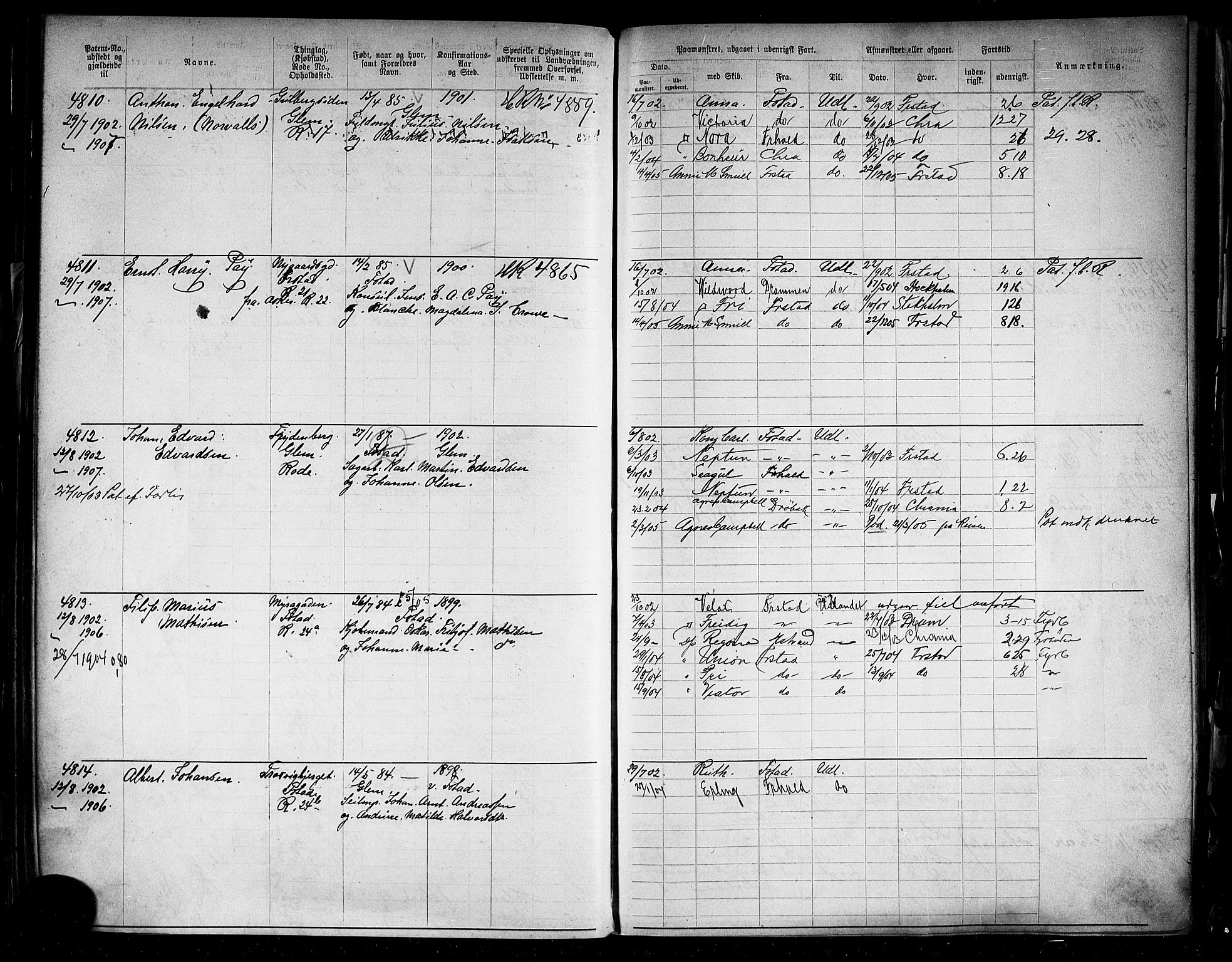 Fredrikstad mønstringskontor, AV/SAO-A-10569b/F/Fc/Fca/L0008: Annotasjonsrulle, 1898-1916, s. 173