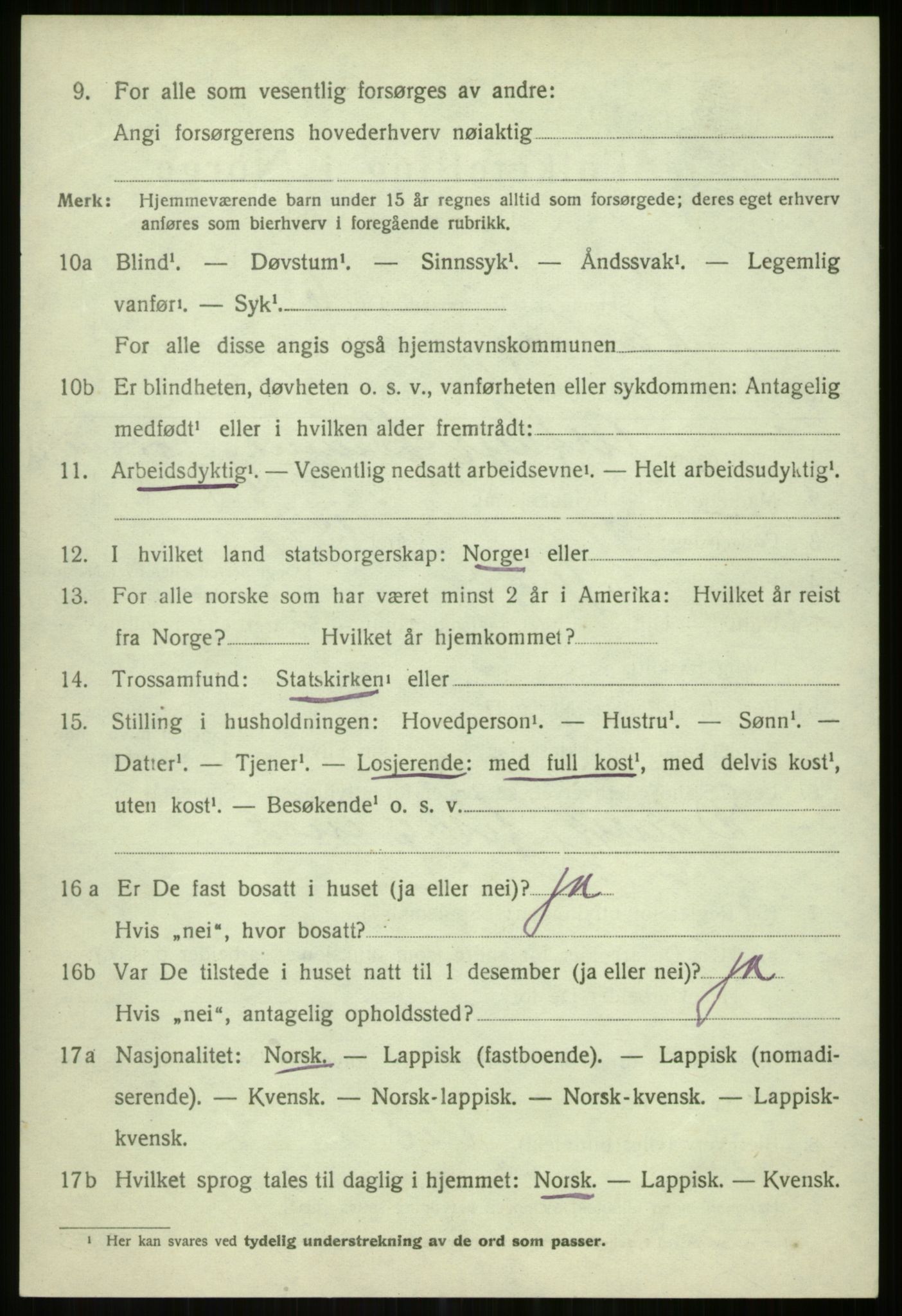SATØ, Folketelling 1920 for 1936 Karlsøy herred, 1920, s. 4781