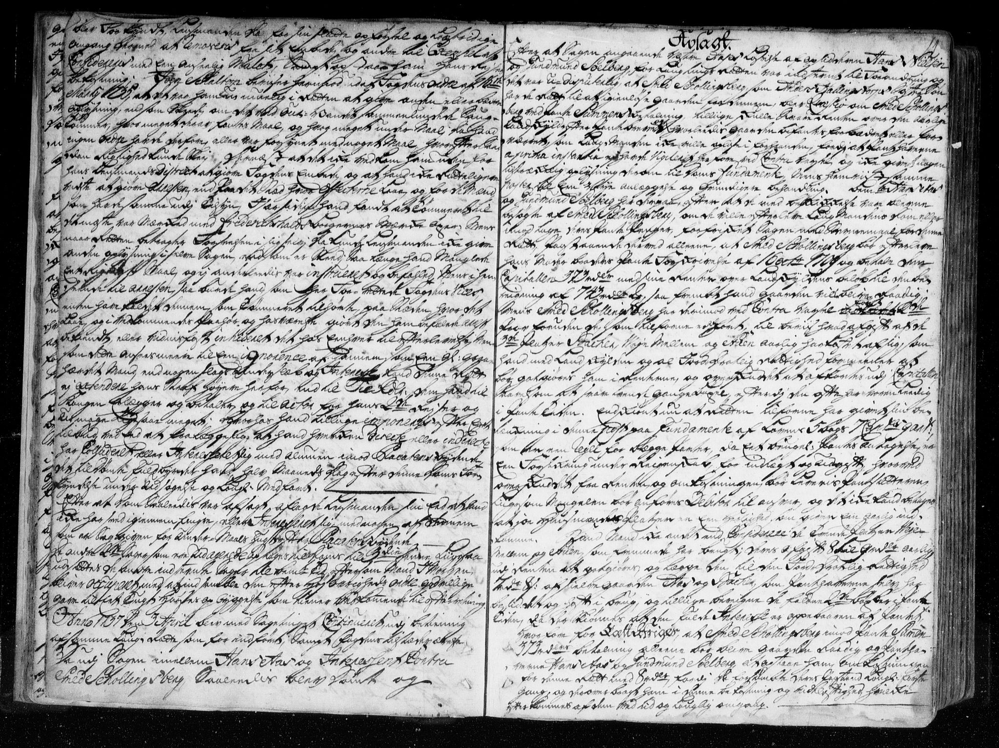 Heggen og Frøland sorenskriveri I, AV/SAO-A-11556/F/Fb/L0043: Tingbok, 1737-1743, s. 11b-12a