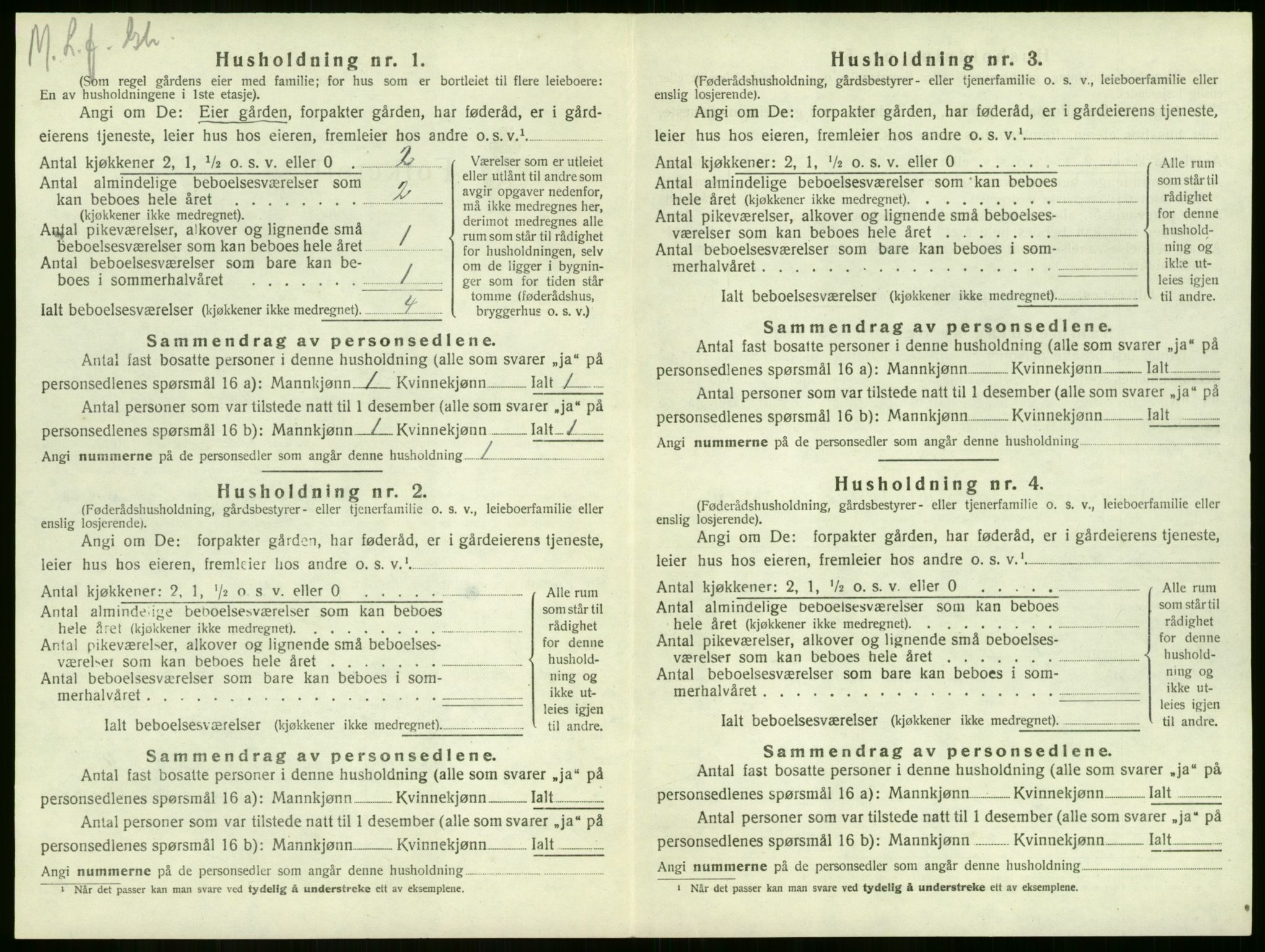 SAKO, Folketelling 1920 for 0724 Sandeherred herred, 1920, s. 1601