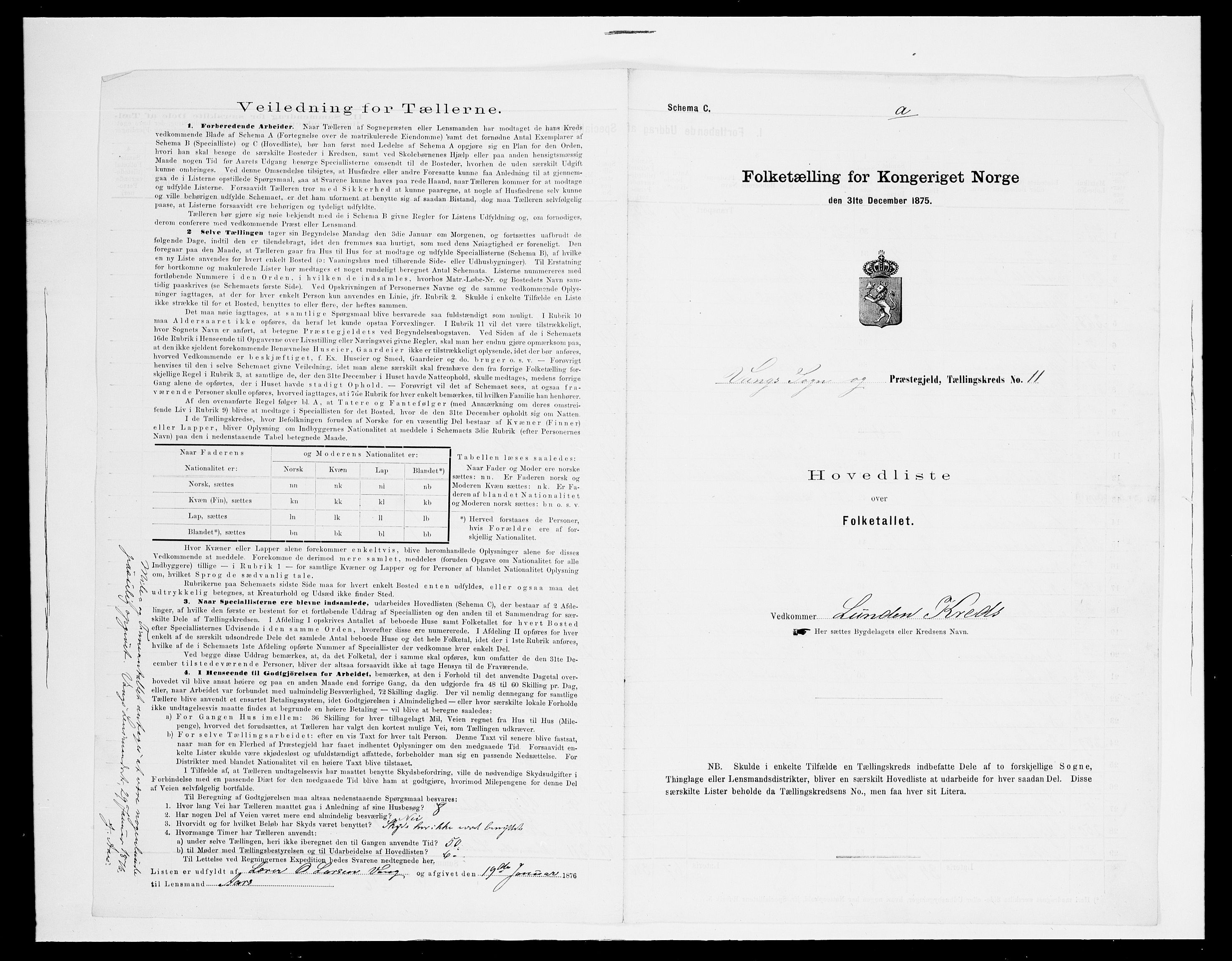 SAH, Folketelling 1875 for 0414L Vang prestegjeld, Vang sokn og Furnes sokn, 1875, s. 80