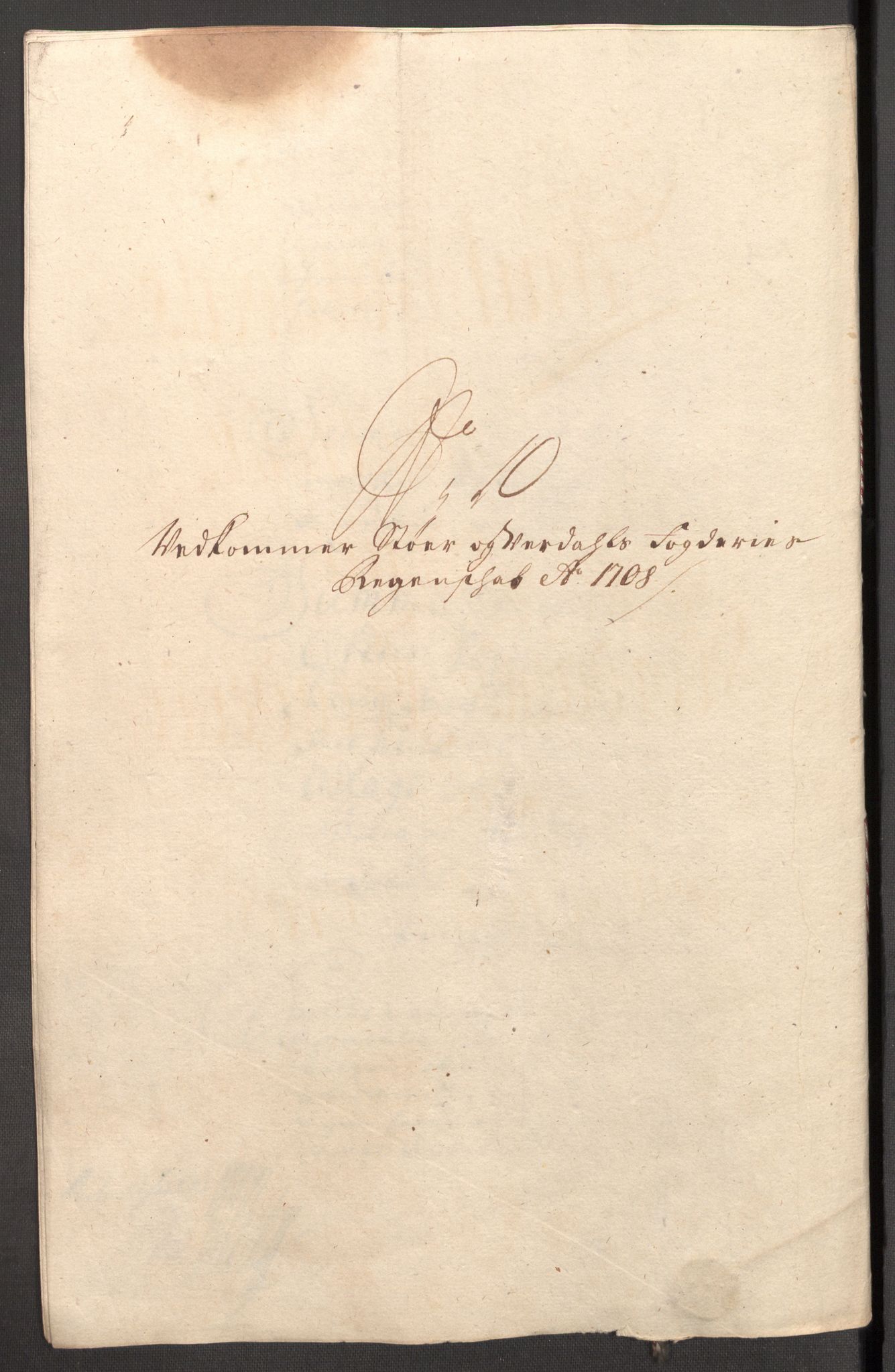 Rentekammeret inntil 1814, Reviderte regnskaper, Fogderegnskap, AV/RA-EA-4092/R62/L4198: Fogderegnskap Stjørdal og Verdal, 1708, s. 155