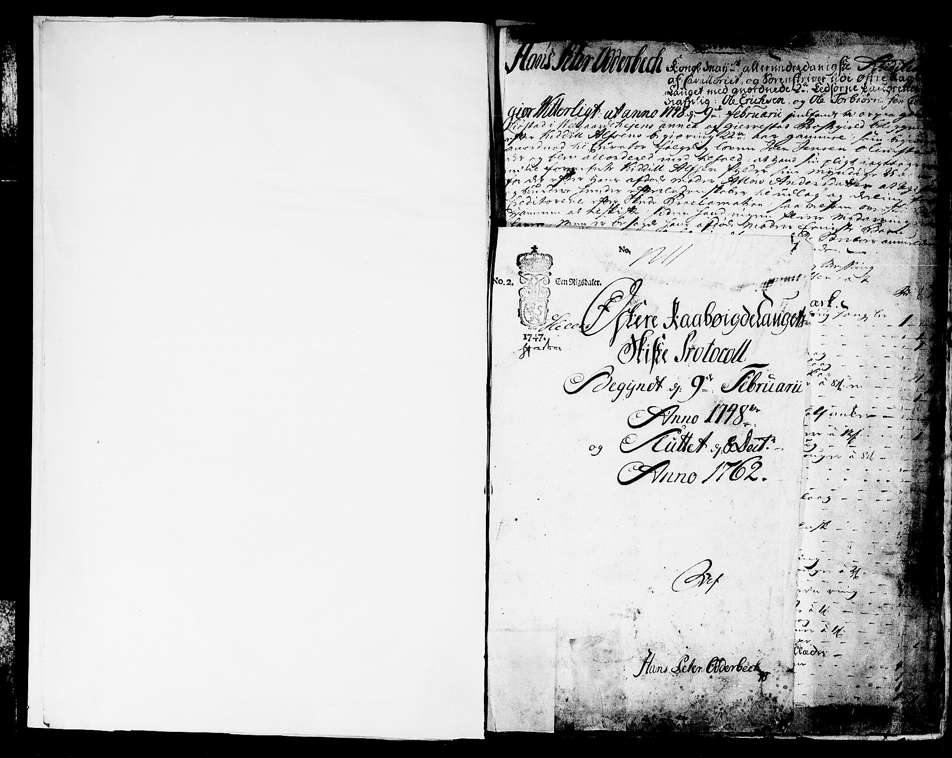 Østre Råbyggelag sorenskriveri, SAK/1221-0016/H/Hc/L0012: Skifteprotokoll nr 12a med register, 1748-1752