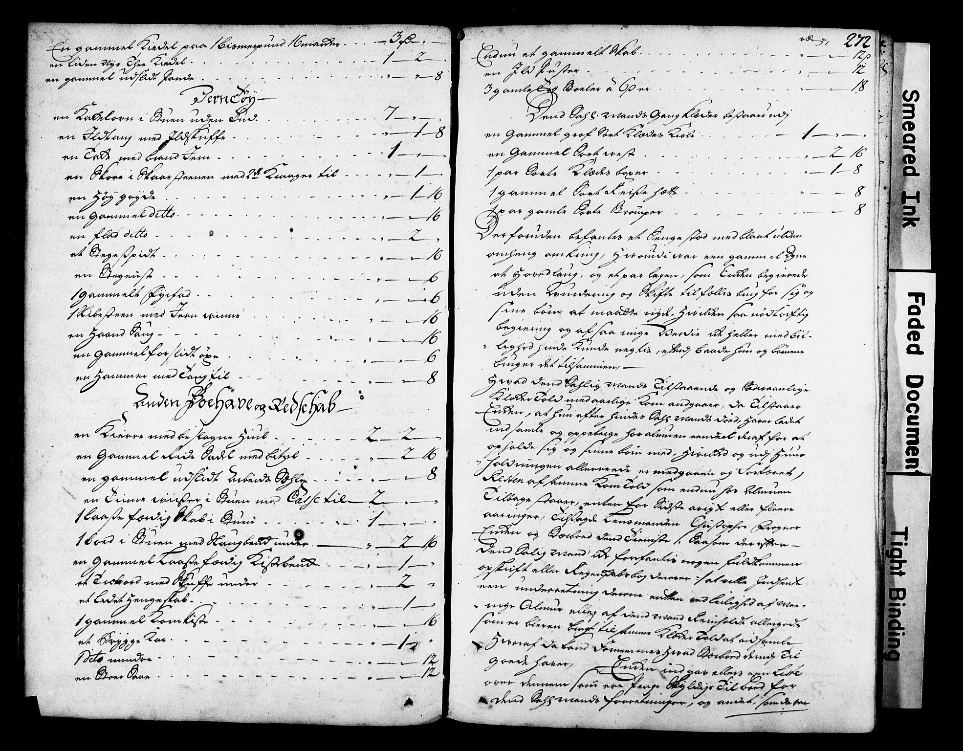 Den geistlige jurisdiksjon, AV/SAO-A-11097/G/Gd/Gdb/L0001: Skifteprotokoll, 1709-1736, s. 271b-272a