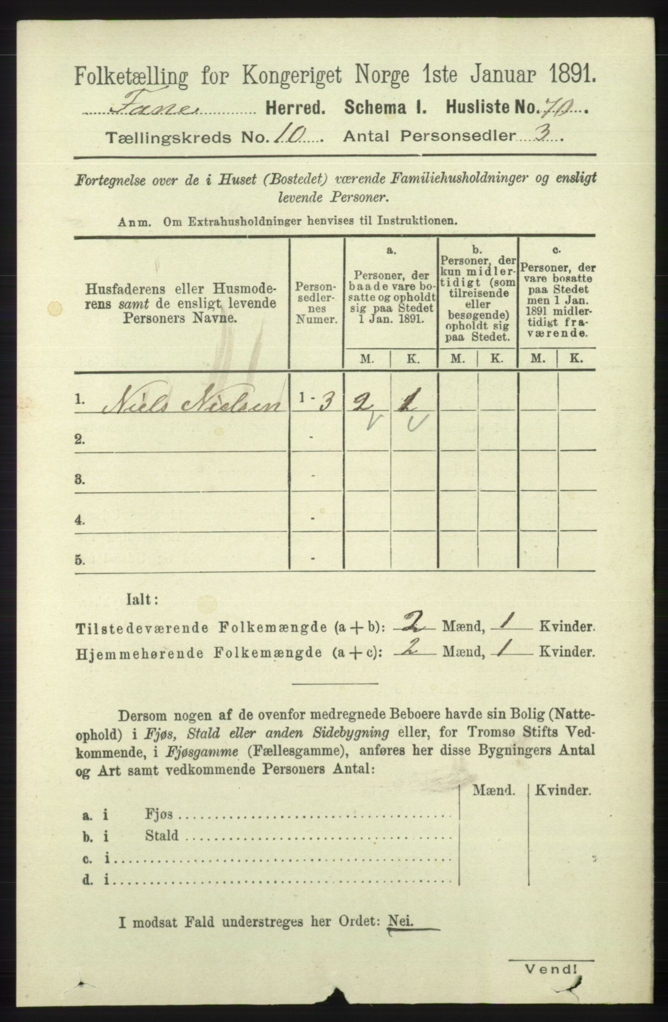 RA, Folketelling 1891 for 1249 Fana herred, 1891, s. 5418