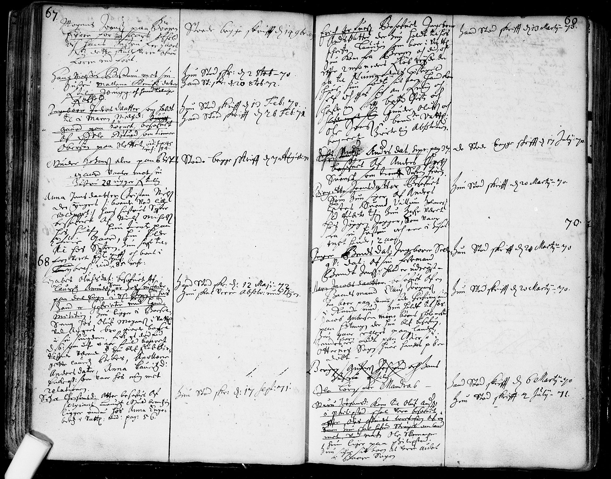 Aker prestekontor kirkebøker, AV/SAO-A-10861/F/L0001: Ministerialbok nr. 1, 1656-1688