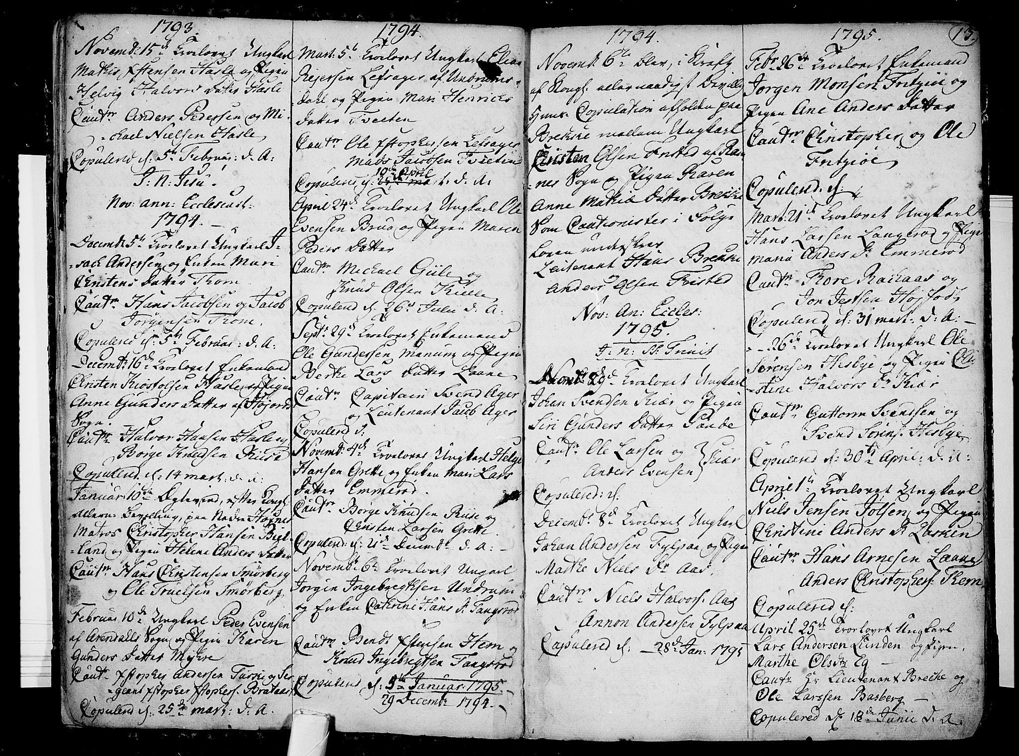 Sem kirkebøker, AV/SAKO-A-5/F/Fa/L0002: Ministerialbok nr. I 2, 1764-1798, s. 13
