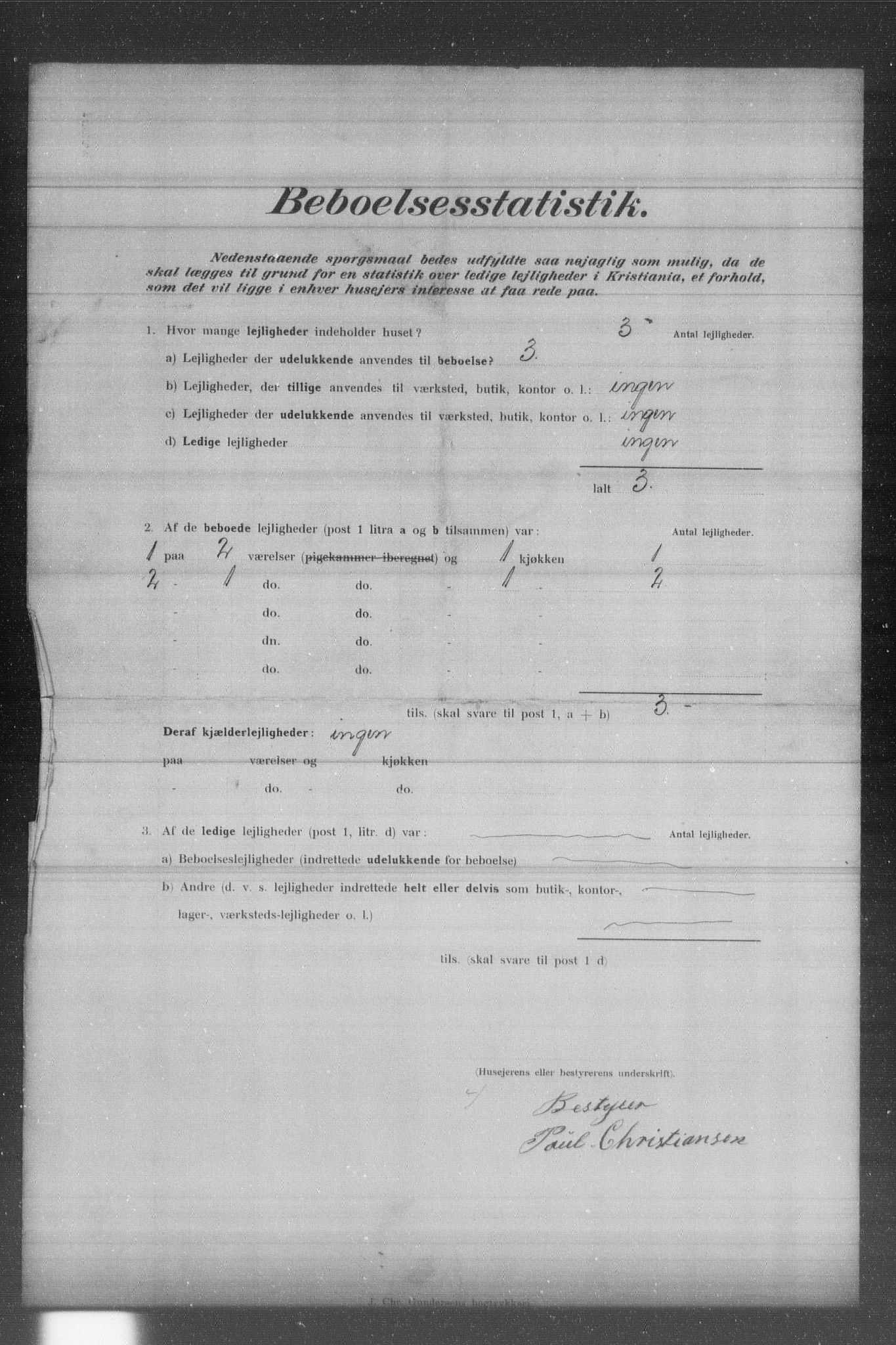 OBA, Kommunal folketelling 31.12.1902 for Kristiania kjøpstad, 1902, s. 147