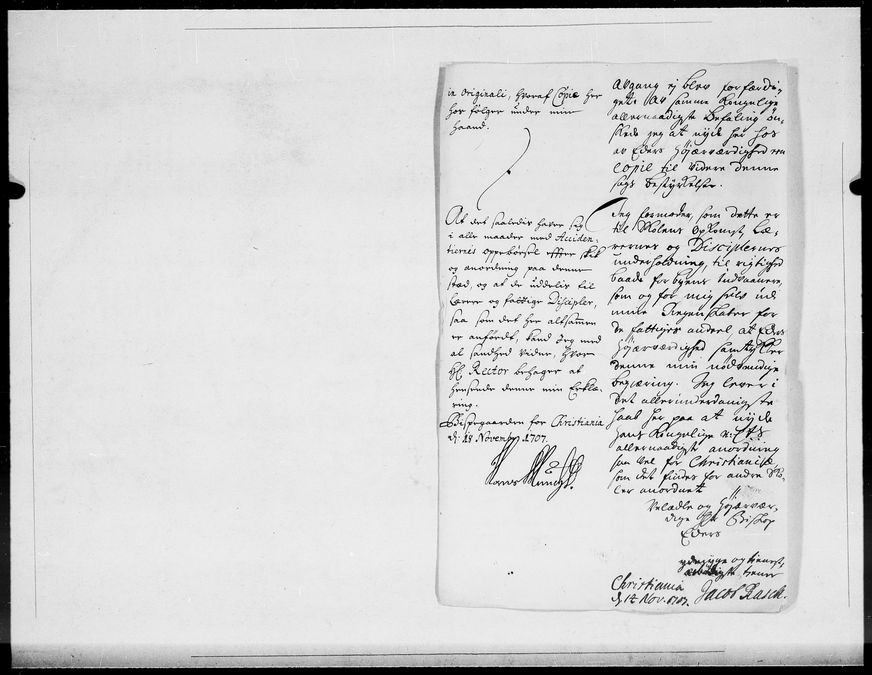 Danske Kanselli 1572-1799, AV/RA-EA-3023/F/Fc/Fcc/Fcca/L0065: Norske innlegg 1572-1799, 1708, s. 21