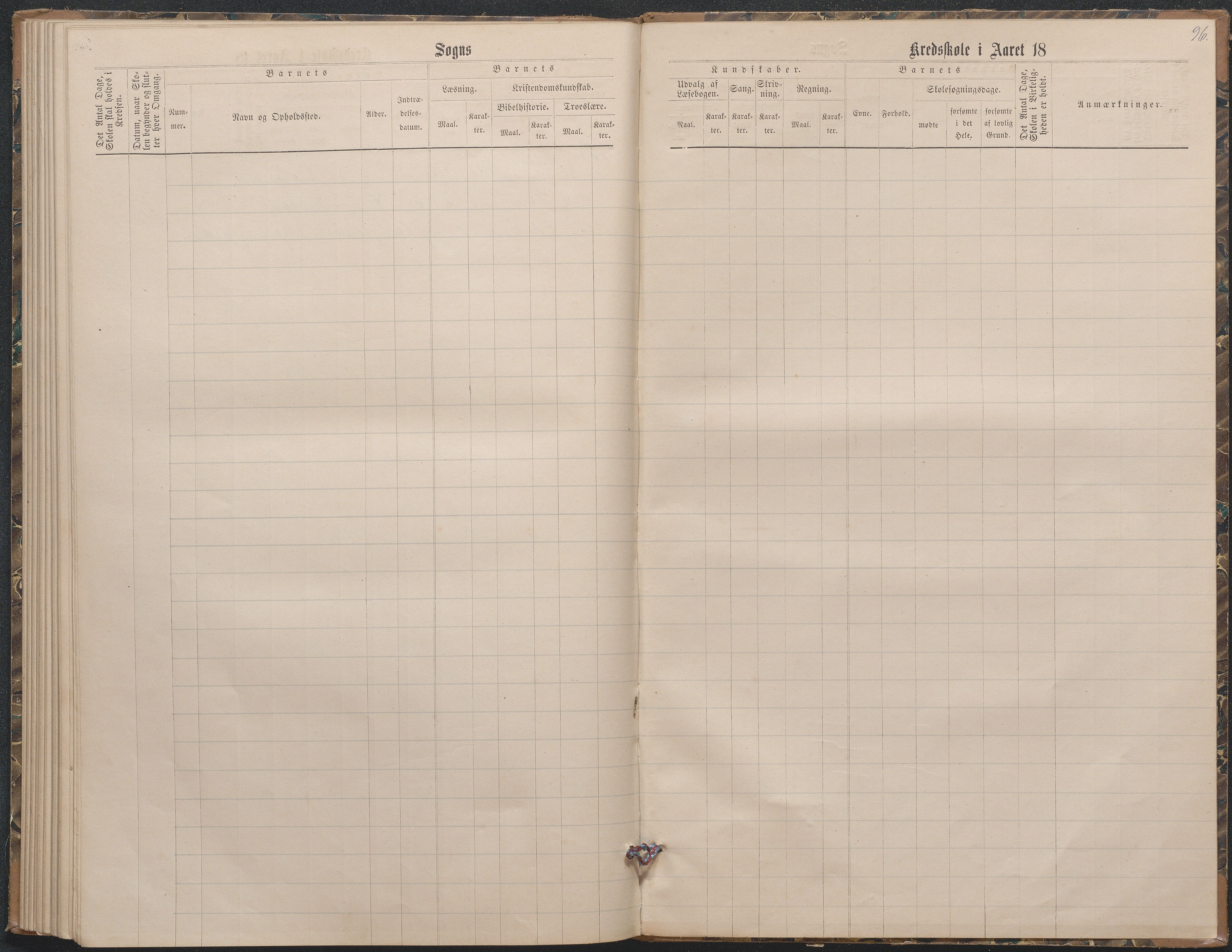 Birkenes kommune, Birkenes krets/Birkeland folkeskole frem til 1991, AAKS/KA0928-550a_91/F02/L0003: Skoleprotokoll, 1879-1891, s. 94