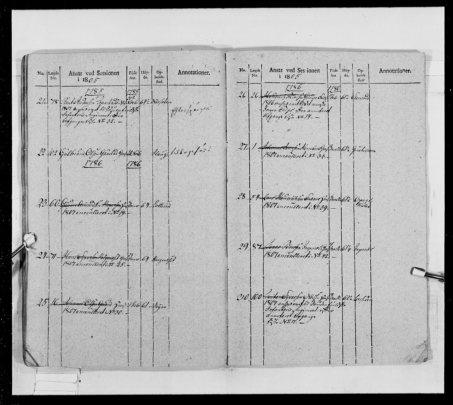 Generalitets- og kommissariatskollegiet, Det kongelige norske kommissariatskollegium, RA/EA-5420/E/Eh/L0024: Norske jegerkorps, 1810-1812, s. 394