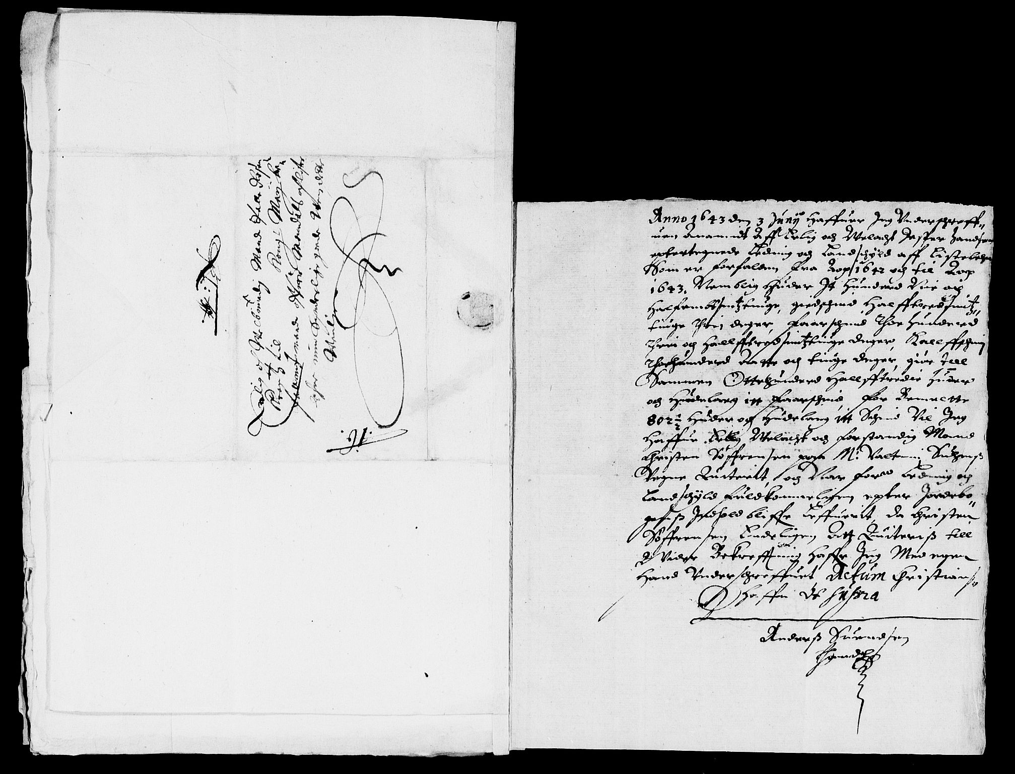 Rentekammeret inntil 1814, Reviderte regnskaper, Lensregnskaper, RA/EA-5023/R/Rb/Rbr/L0014: Lista len, 1641-1644