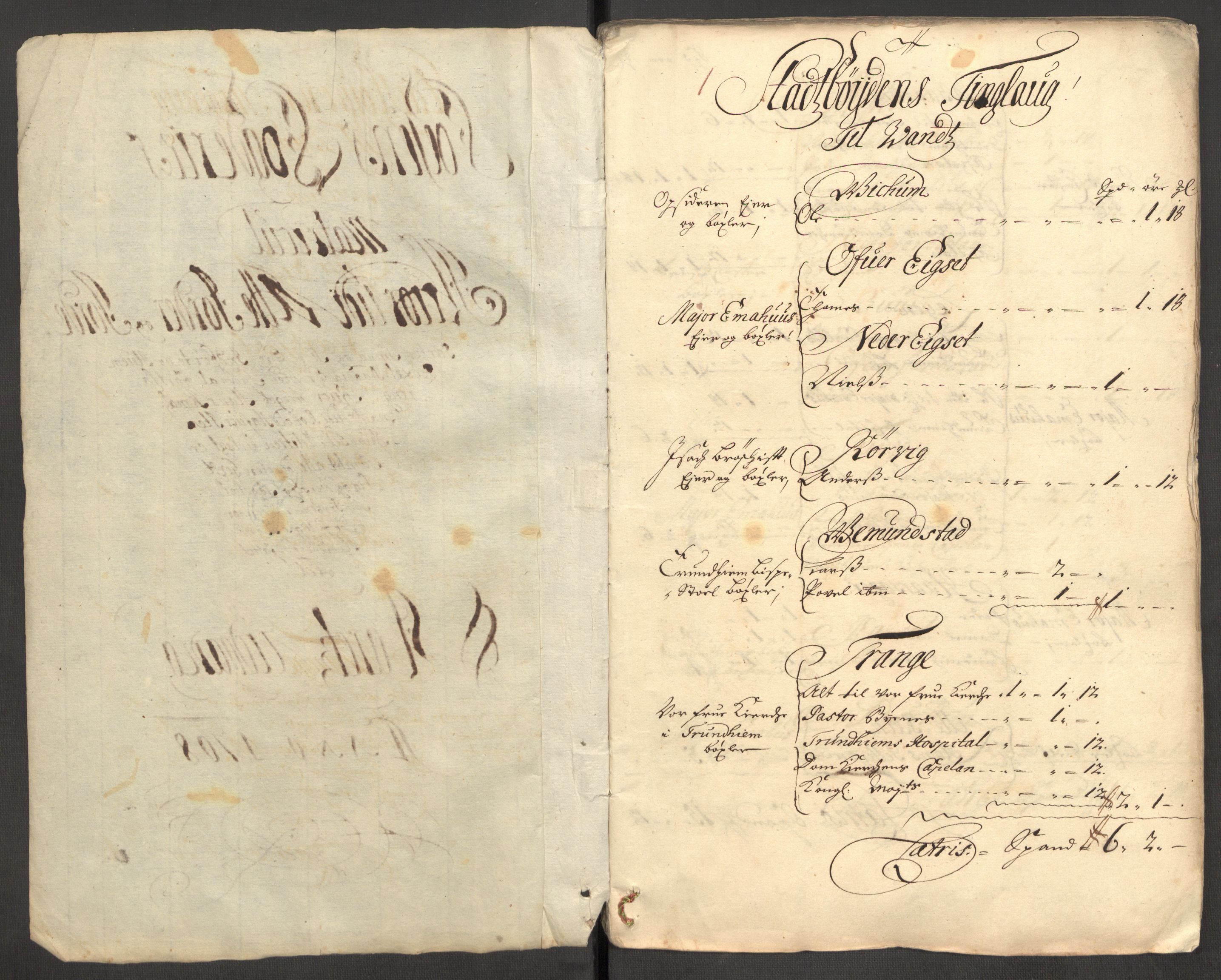 Rentekammeret inntil 1814, Reviderte regnskaper, Fogderegnskap, RA/EA-4092/R57/L3858: Fogderegnskap Fosen, 1708-1709, s. 18