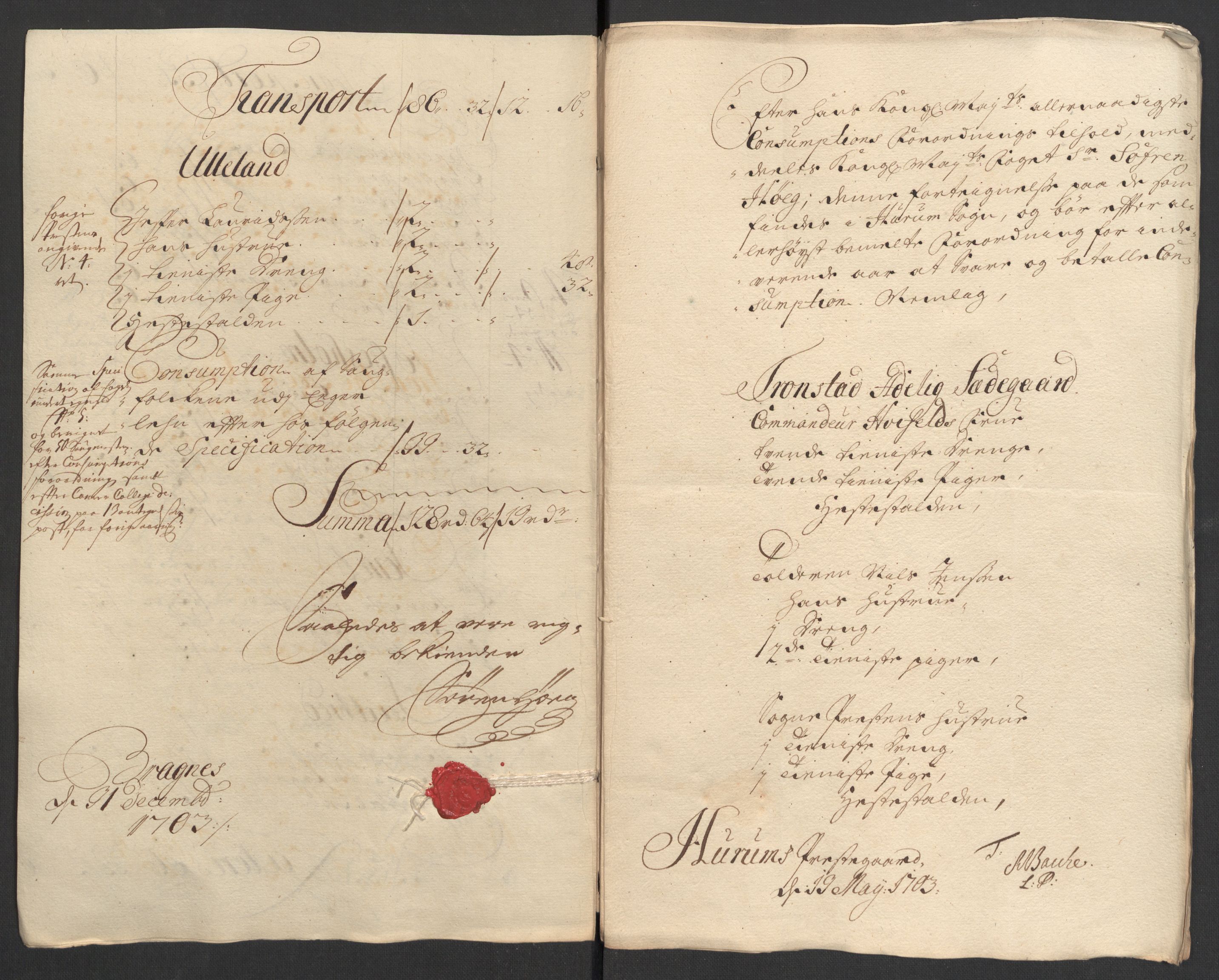 Rentekammeret inntil 1814, Reviderte regnskaper, Fogderegnskap, RA/EA-4092/R30/L1699: Fogderegnskap Hurum, Røyken, Eiker og Lier, 1703, s. 161