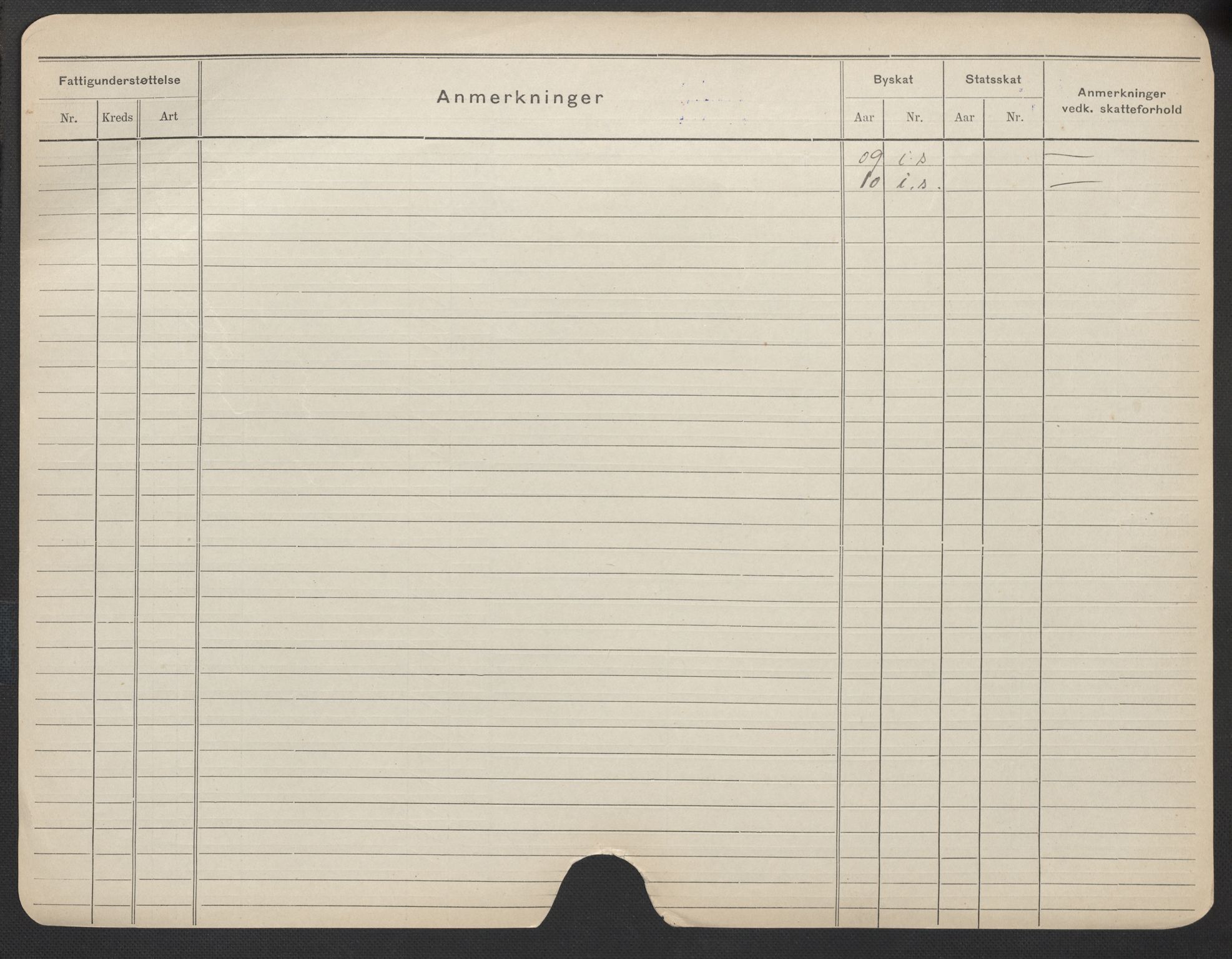 Oslo folkeregister, Registerkort, SAO/A-11715/F/Fa/Fac/L0021: Kvinner, 1906-1914, s. 849b