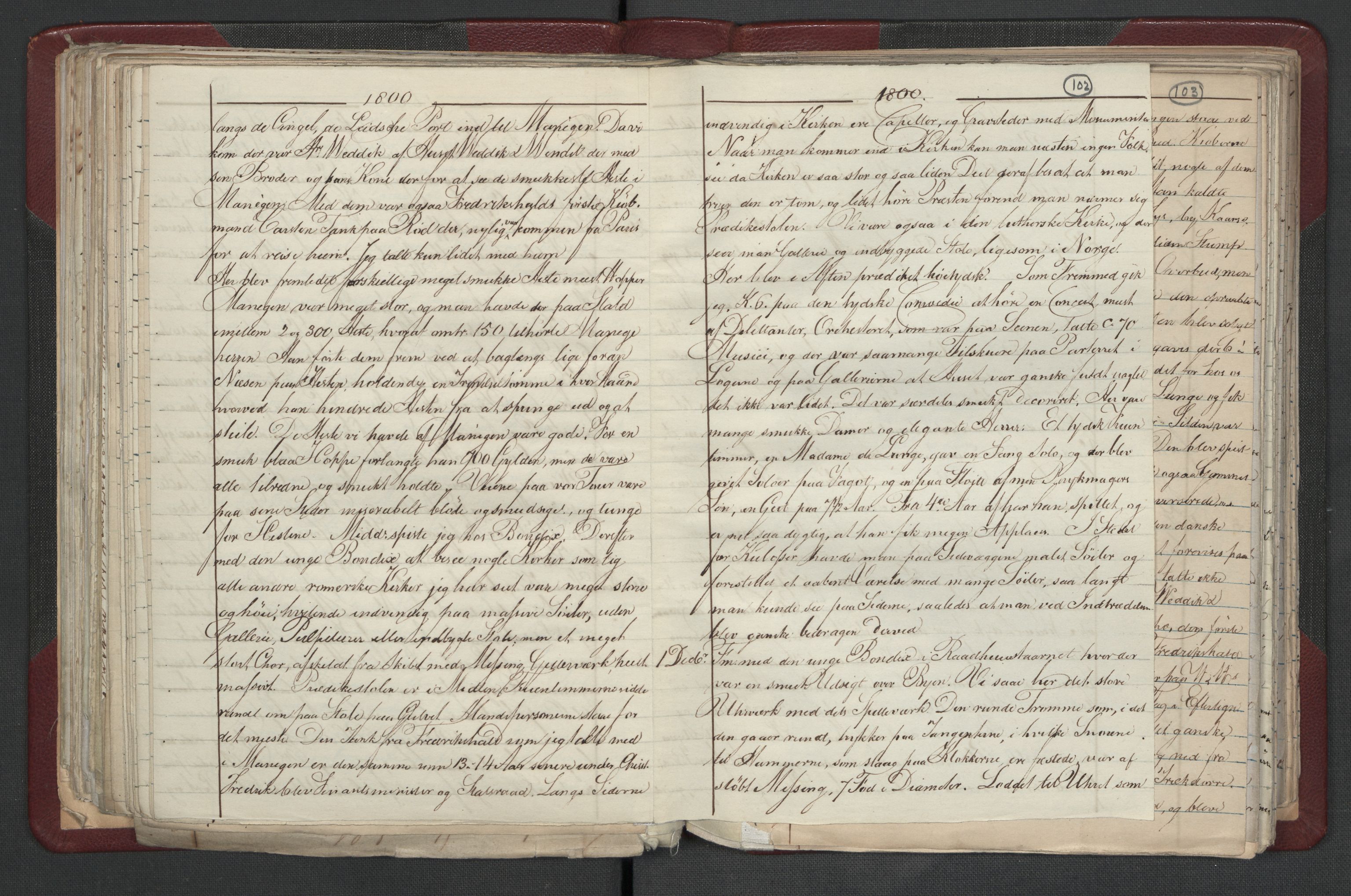 Meltzer, Fredrik, AV/RA-PA-0028/F/L0001: Dagbok for årene 1796-1808, 1811, 1817, 1796-1817, s. 101b-102a