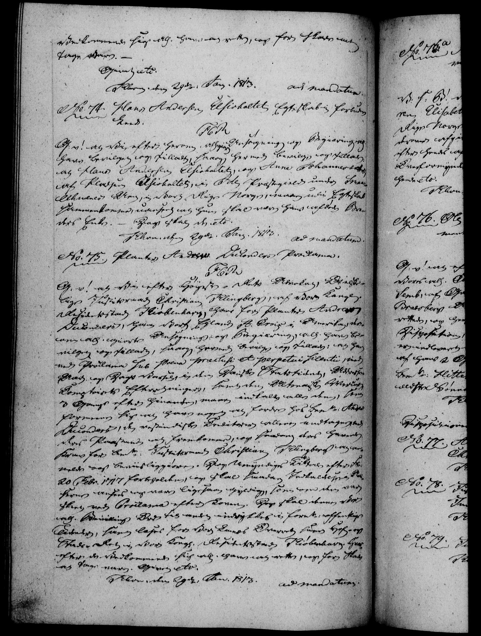 Danske Kanselli 1800-1814, AV/RA-EA-3024/H/Hf/Hfb/Hfba/L0005: Registranter, 1811-1814, s. 290b