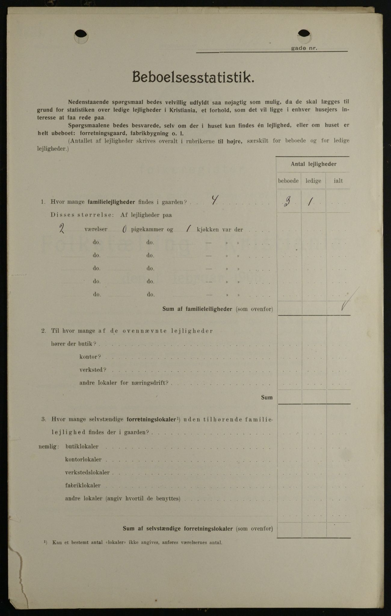 OBA, Kommunal folketelling 1.2.1908 for Kristiania kjøpstad, 1908, s. 89844