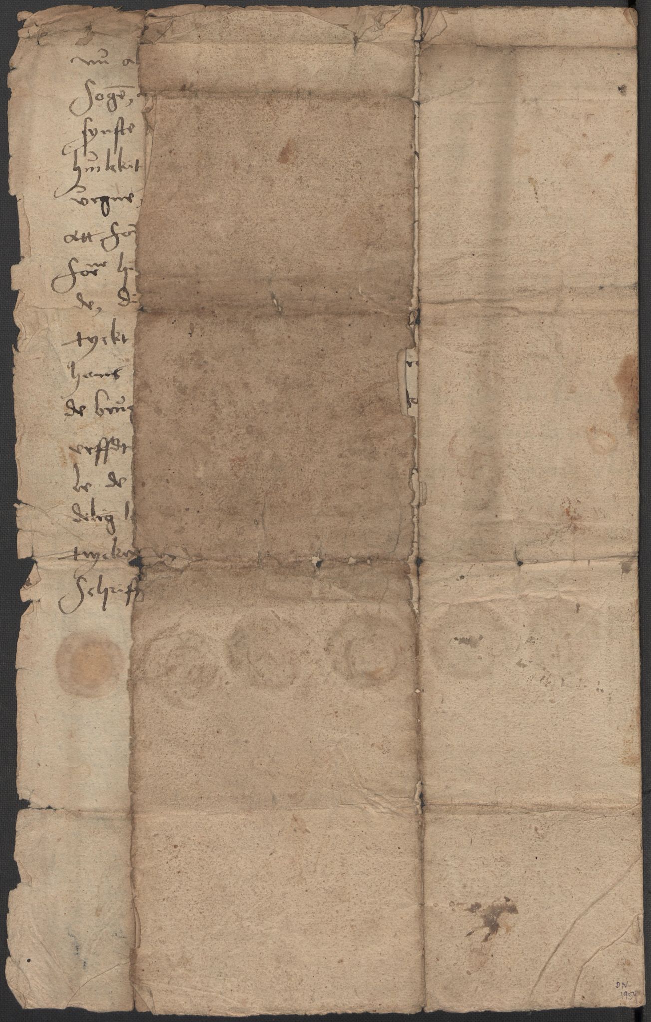 Riksarkivets diplomsamling, AV/RA-EA-5965/F15/L0022: Prestearkiv - Vestfold, 1573-1670, s. 78