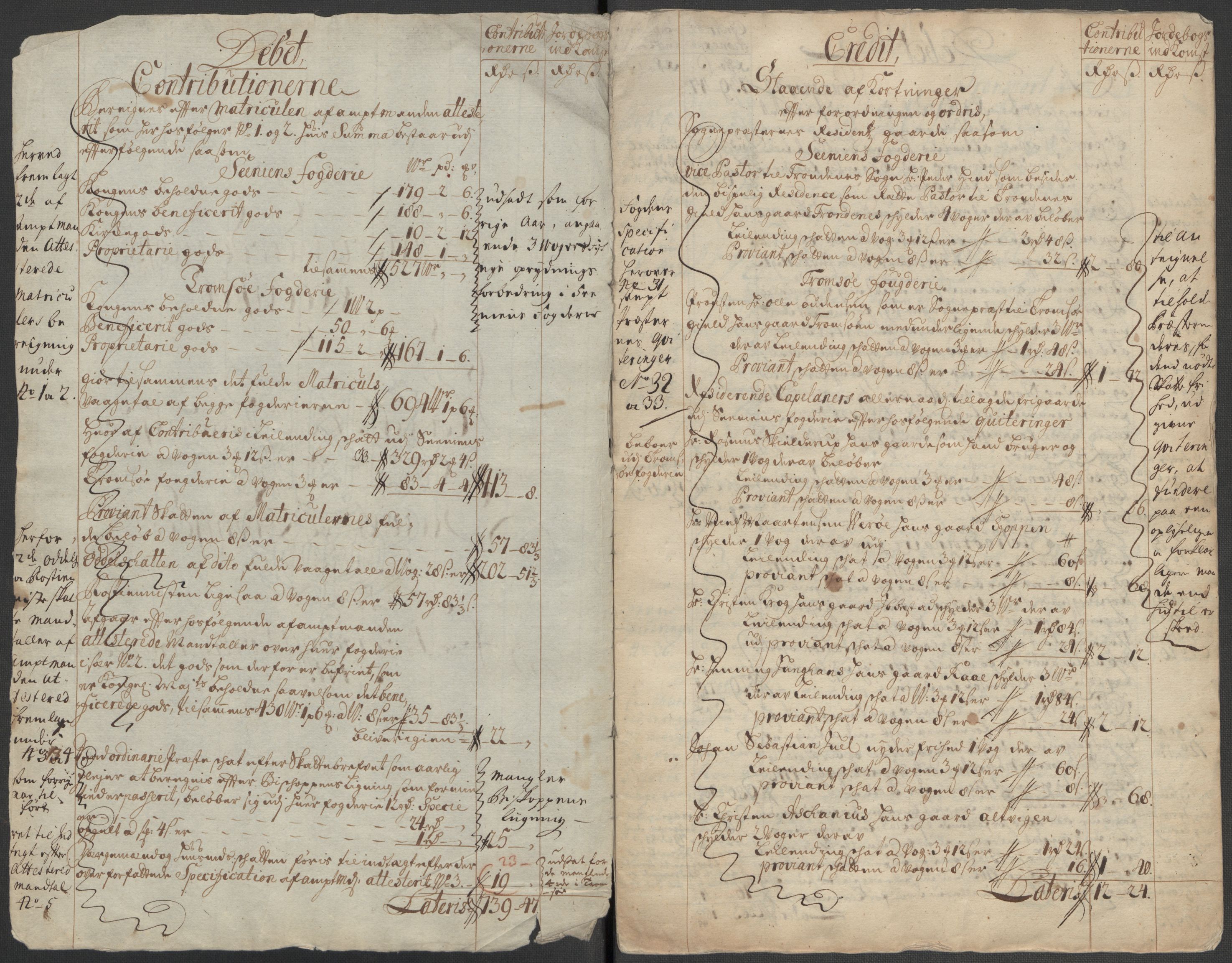 Rentekammeret inntil 1814, Reviderte regnskaper, Fogderegnskap, AV/RA-EA-4092/R68/L4759: Fogderegnskap Senja og Troms, 1713, s. 6