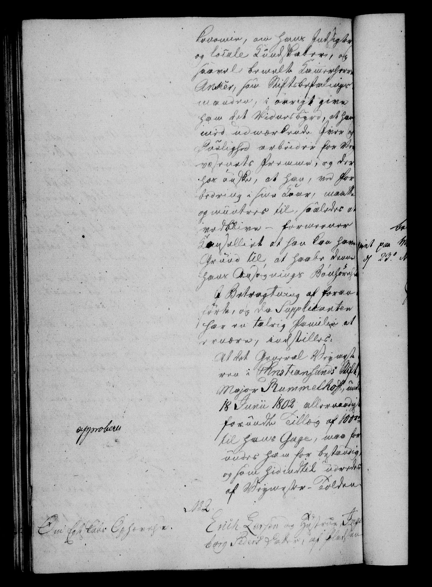 Danske Kanselli 1800-1814, AV/RA-EA-3024/H/Hf/Hfa/Hfaa/L0005: Ekstrakt av forestillinger, 1804