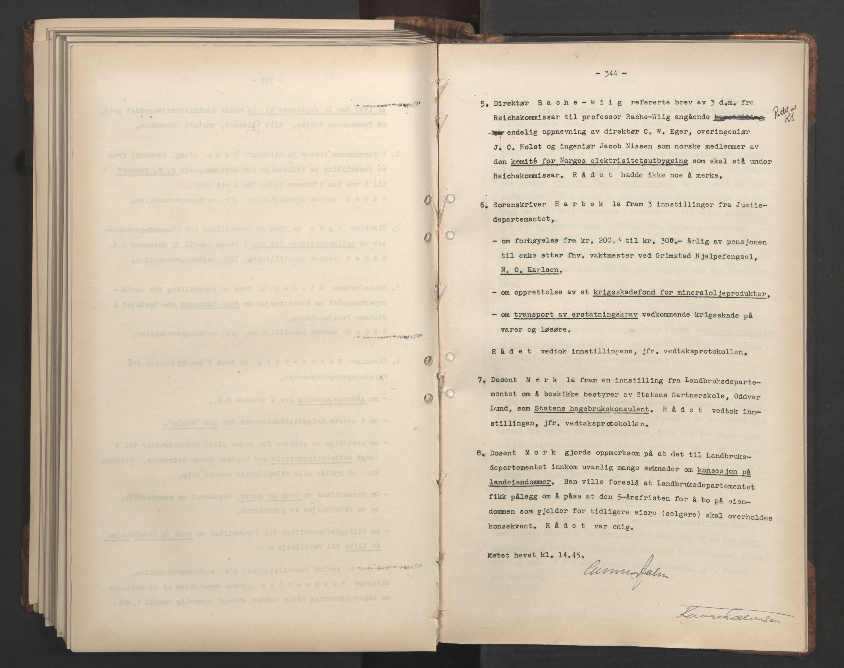 Administrasjonsrådet, AV/RA-S-1004/A/L0001: Møteprotokoll med tillegg 15/4-25/9, 1940, s. 344