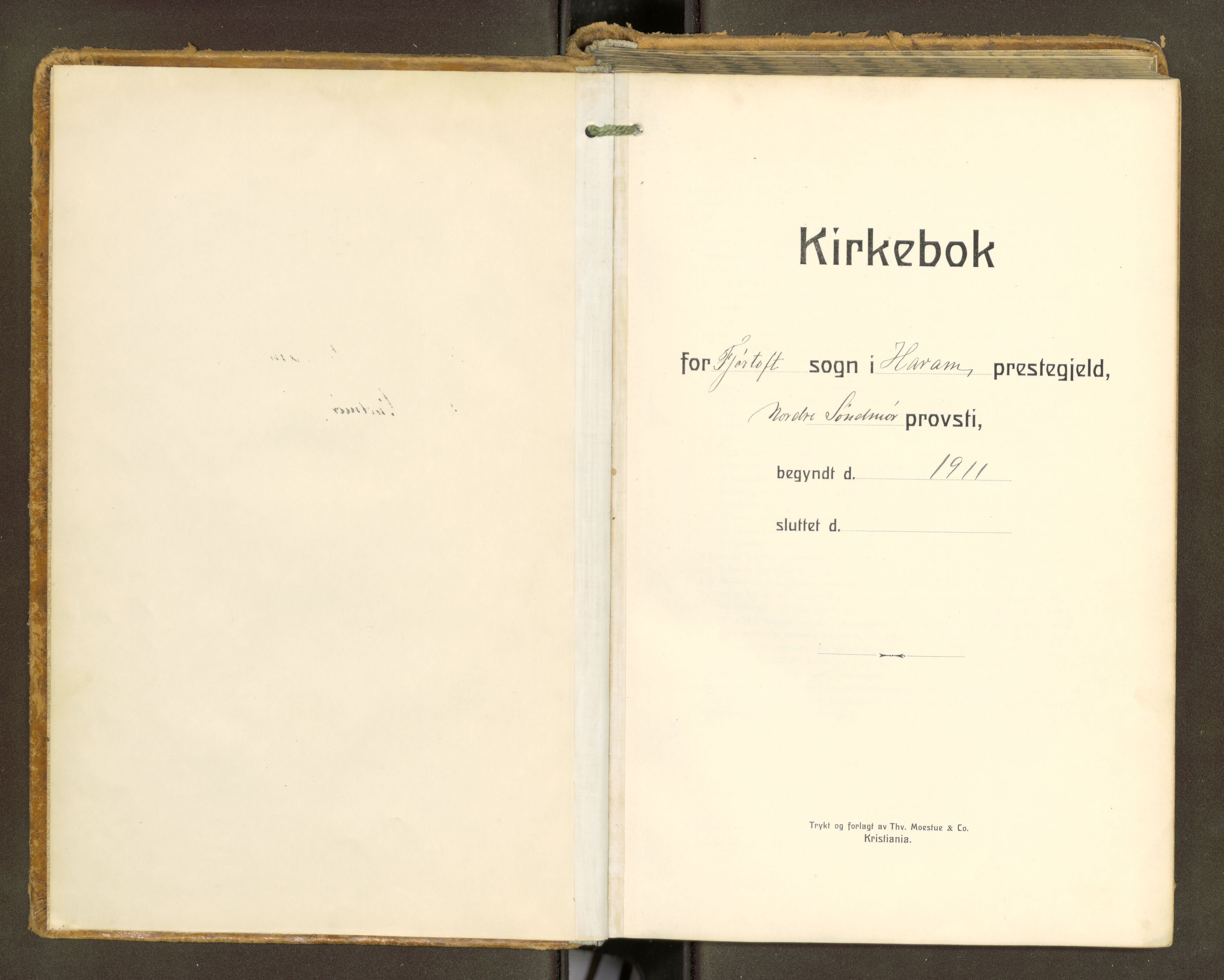 Ministerialprotokoller, klokkerbøker og fødselsregistre - Møre og Romsdal, AV/SAT-A-1454/538/L0528: Ministerialbok nr. 538A--, 1911-1935