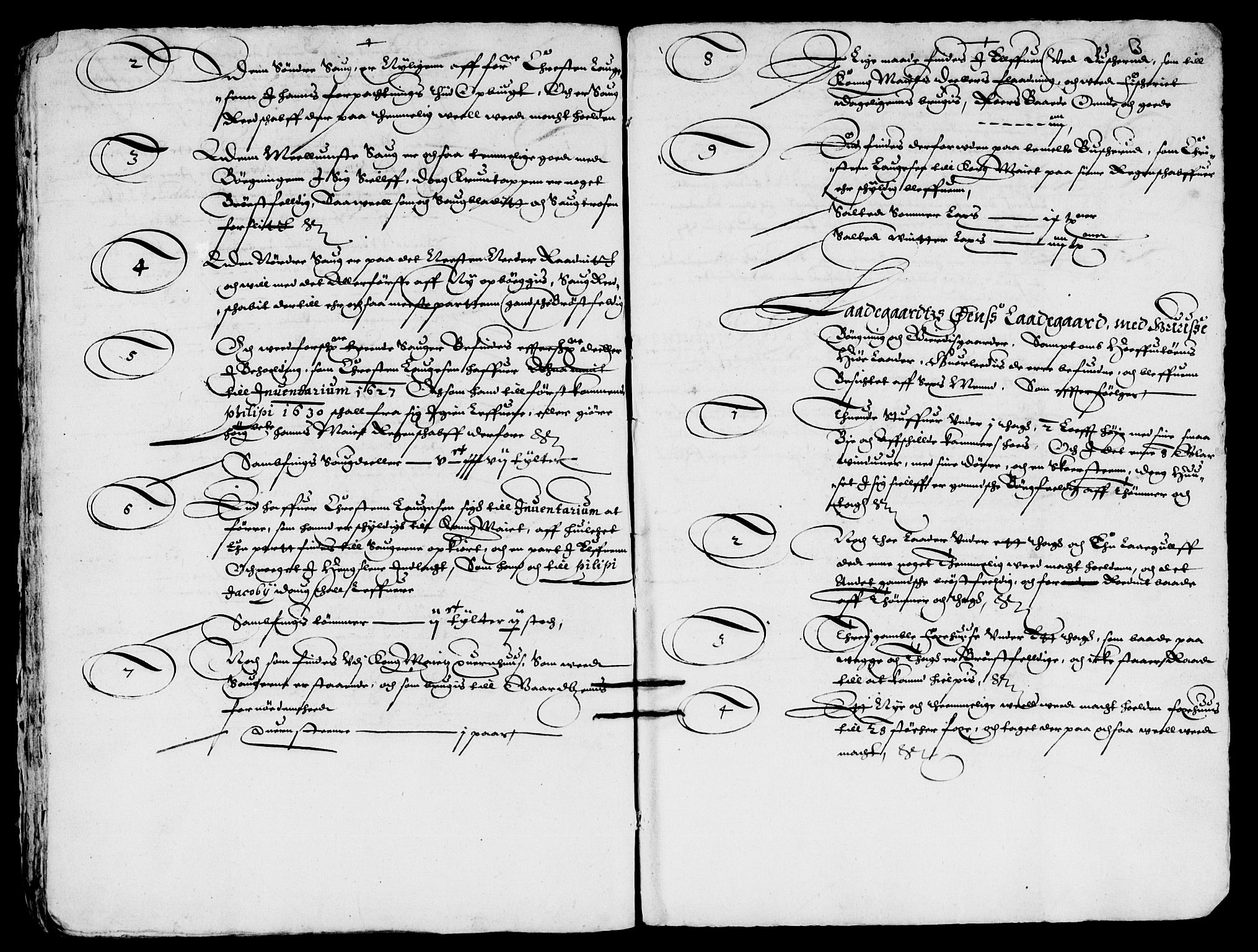 Rentekammeret inntil 1814, Reviderte regnskaper, Lensregnskaper, AV/RA-EA-5023/R/Rb/Rba/L0164: Akershus len, 1629-1643