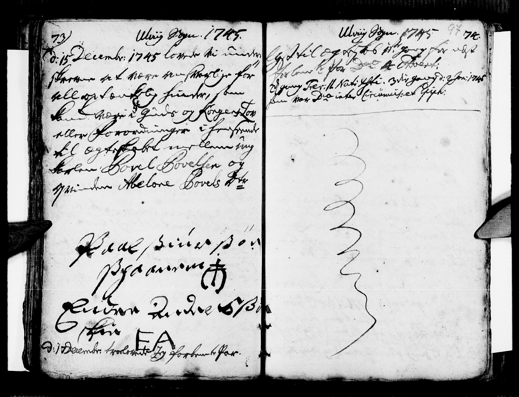 Ulvik sokneprestembete, SAB/A-78801/H/Haa: Ministerialbok nr. A 9, 1743-1792, s. 97