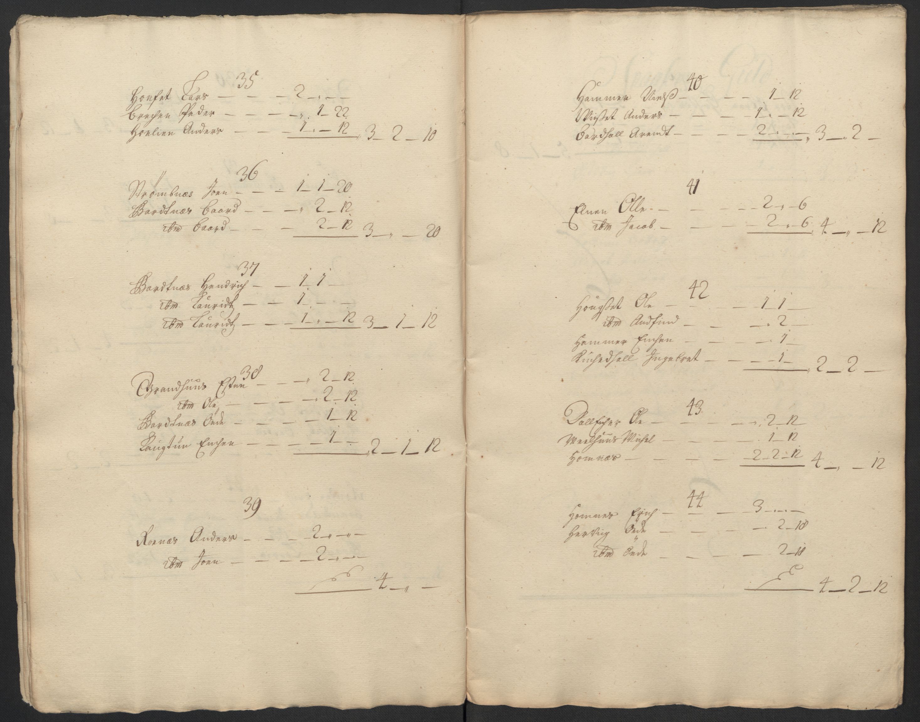 Rentekammeret inntil 1814, Reviderte regnskaper, Fogderegnskap, RA/EA-4092/R63/L4311: Fogderegnskap Inderøy, 1700, s. 22