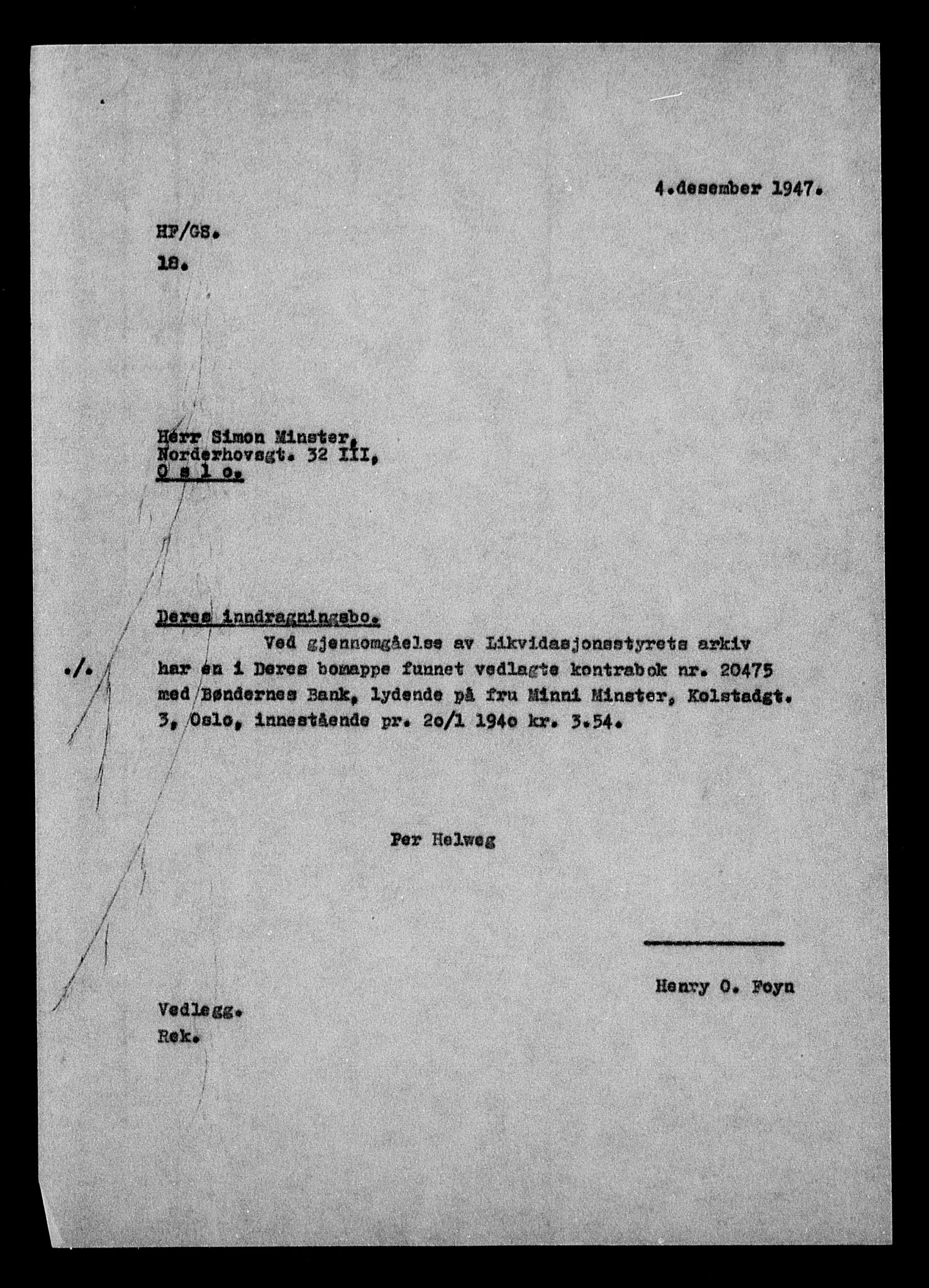 Justisdepartementet, Tilbakeføringskontoret for inndratte formuer, RA/S-1564/H/Hc/Hcc/L0965: --, 1945-1947, s. 705