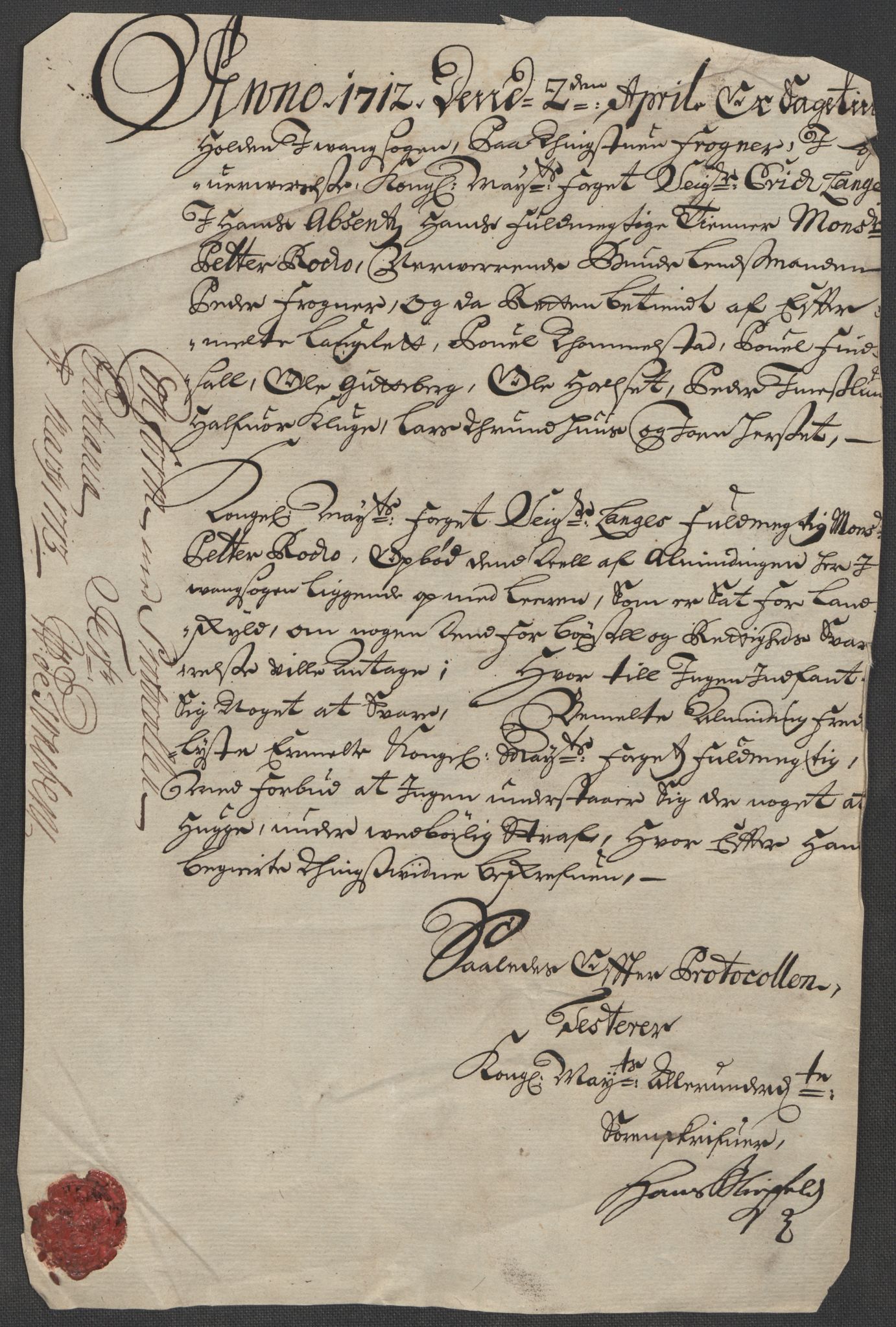 Rentekammeret inntil 1814, Reviderte regnskaper, Fogderegnskap, RA/EA-4092/R16/L1049: Fogderegnskap Hedmark, 1712, s. 331